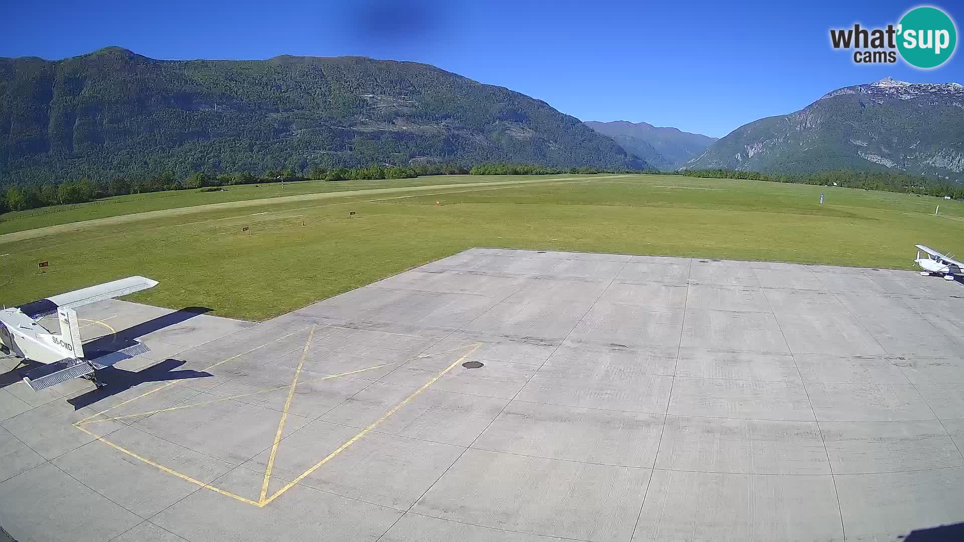 Bovec airport webcam – Skydive Bovec