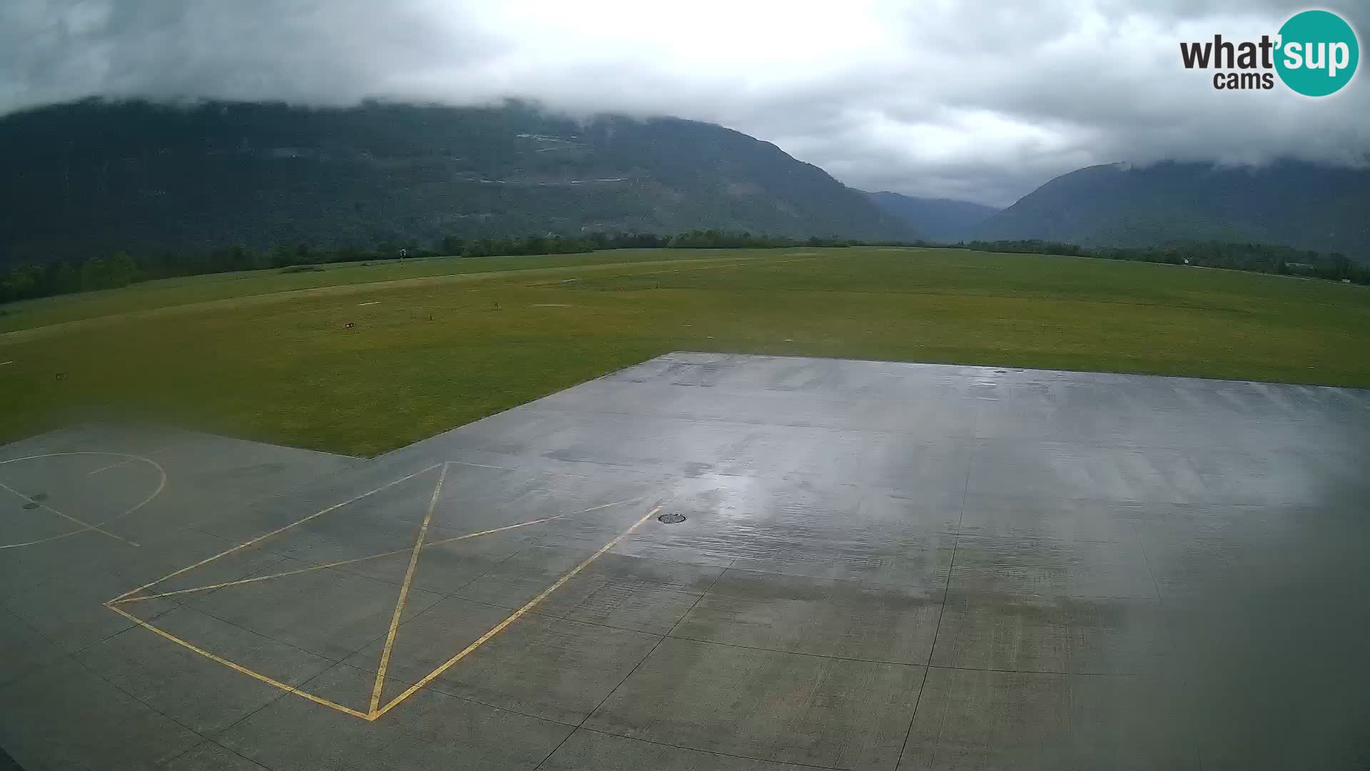 Cámara web del aeropuerto de Bovec – Skydive Bovec