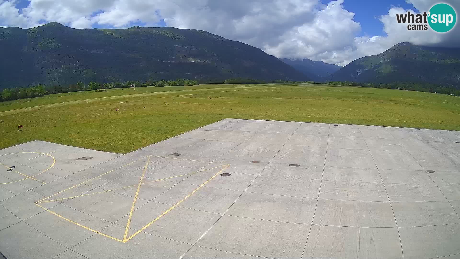 Cámara web del aeropuerto de Bovec – Skydive Bovec