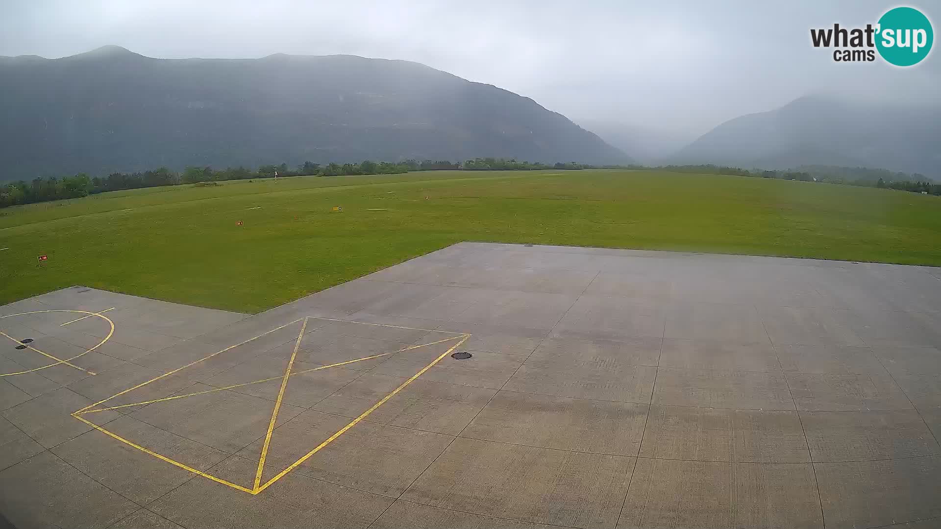 Cámara web del aeropuerto de Bovec – Skydive Bovec