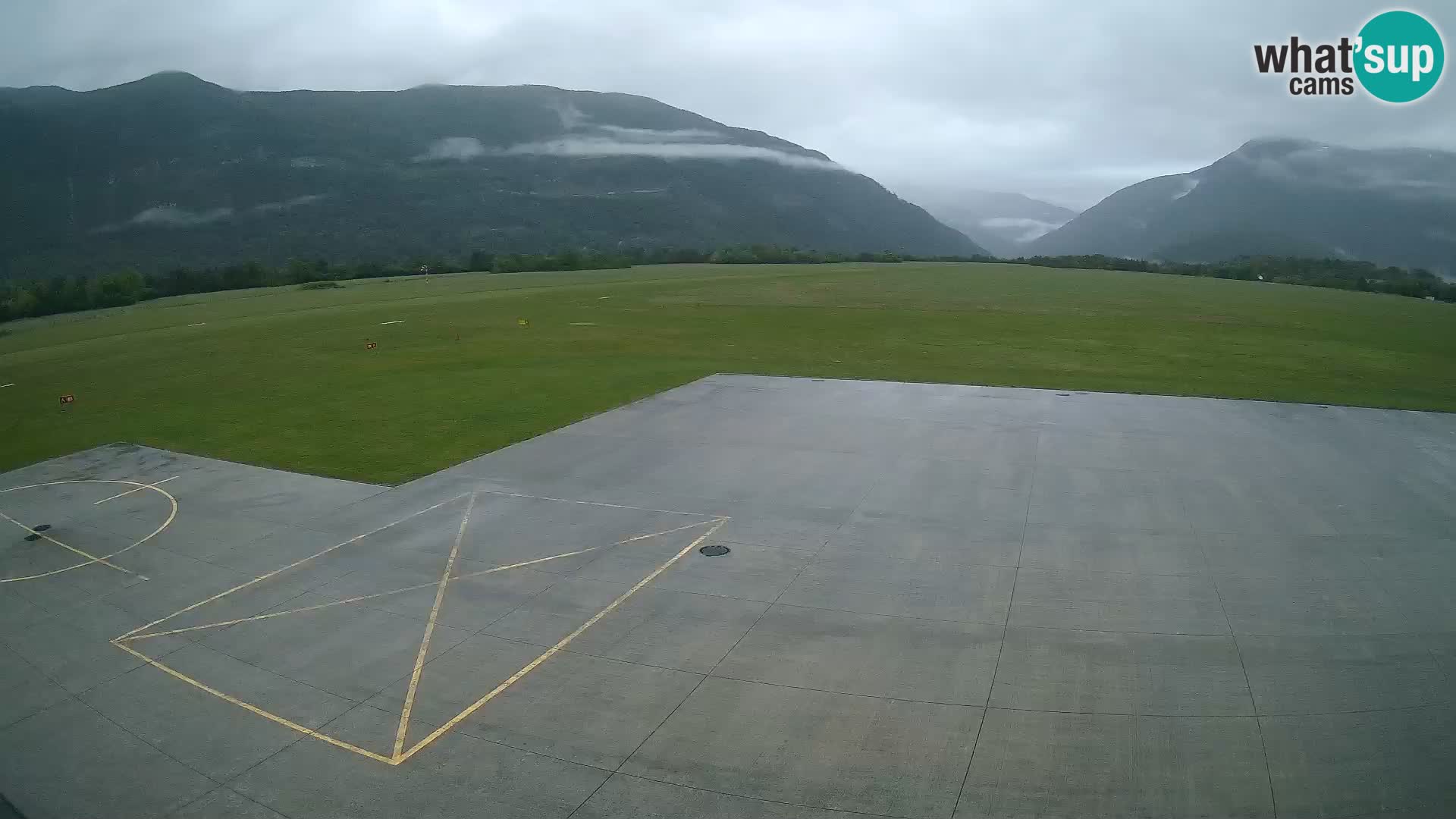 Webcam de l’aéroport de Bovec – Skydive Bovec
