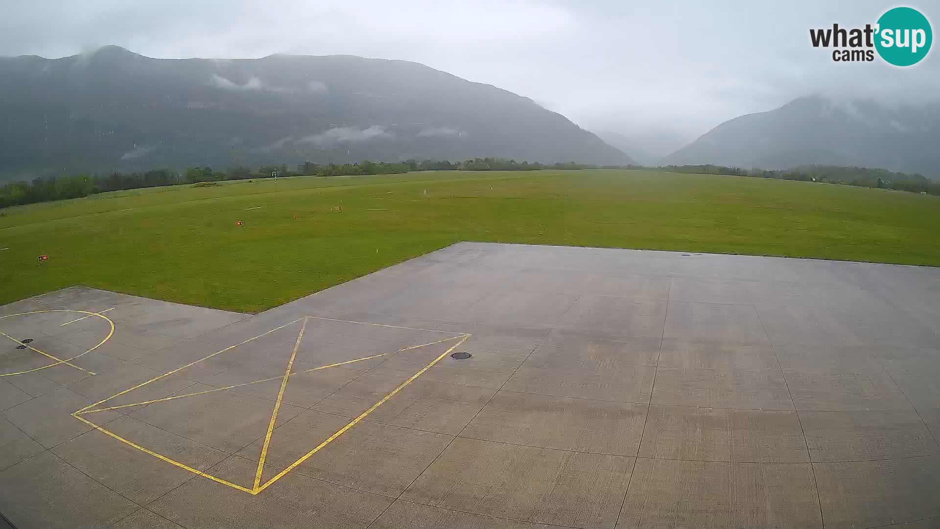 Cámara web del aeropuerto de Bovec – Skydive Bovec