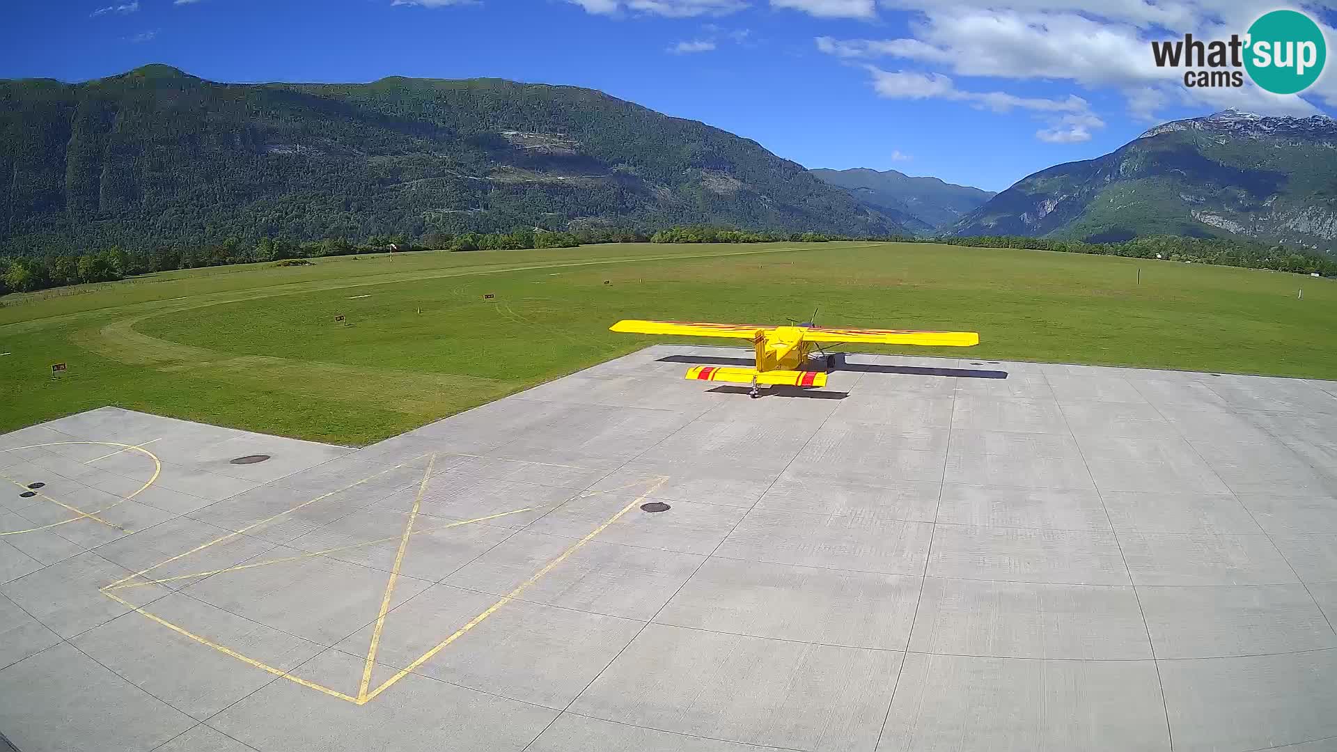 Bovec airport webcam – Skydive Bovec