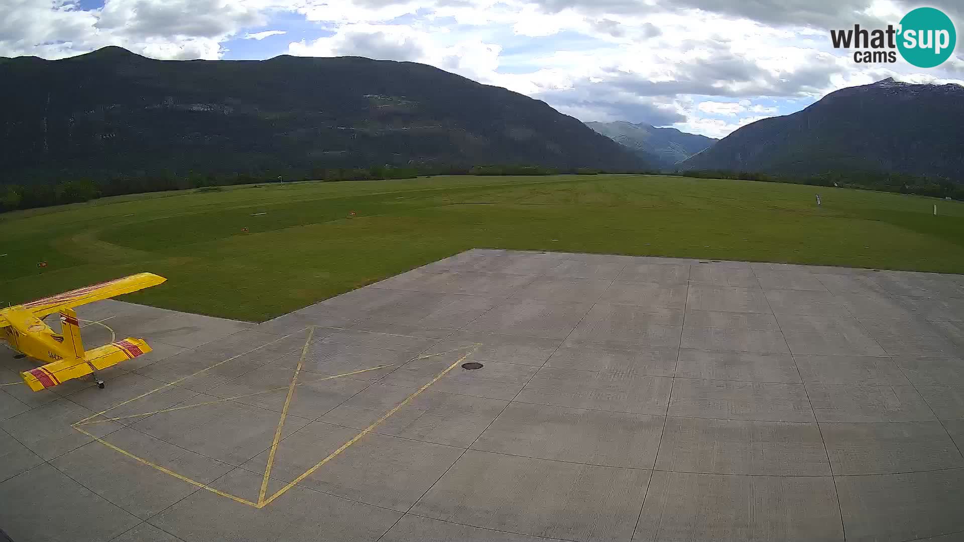 Webcam de l’aéroport de Bovec – Skydive Bovec