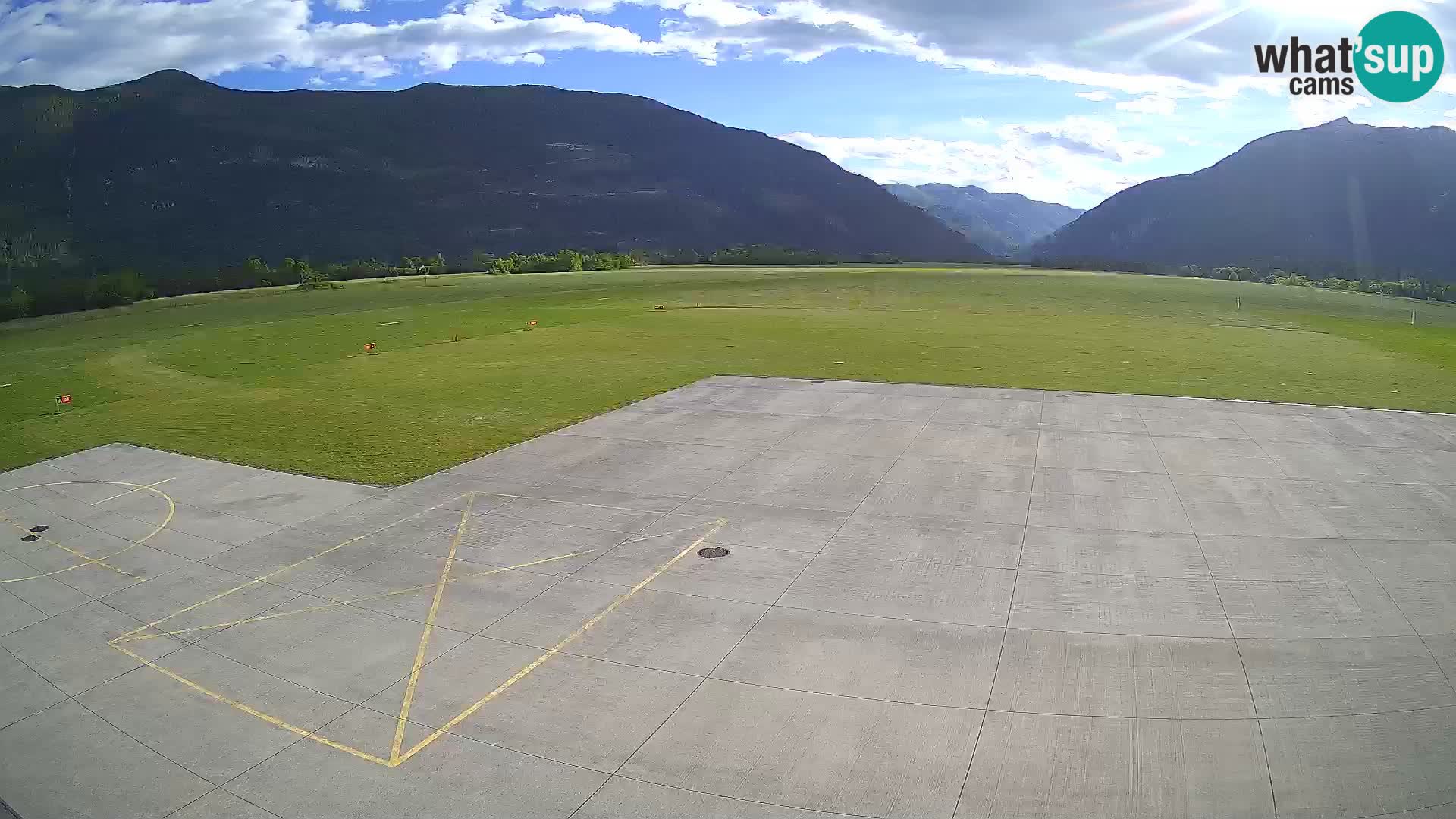 Cámara web del aeropuerto de Bovec – Skydive Bovec