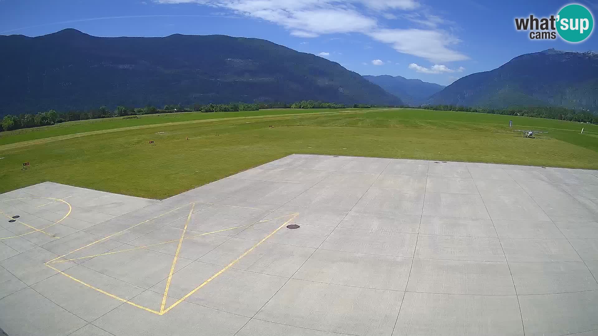 Cámara web del aeropuerto de Bovec – Skydive Bovec