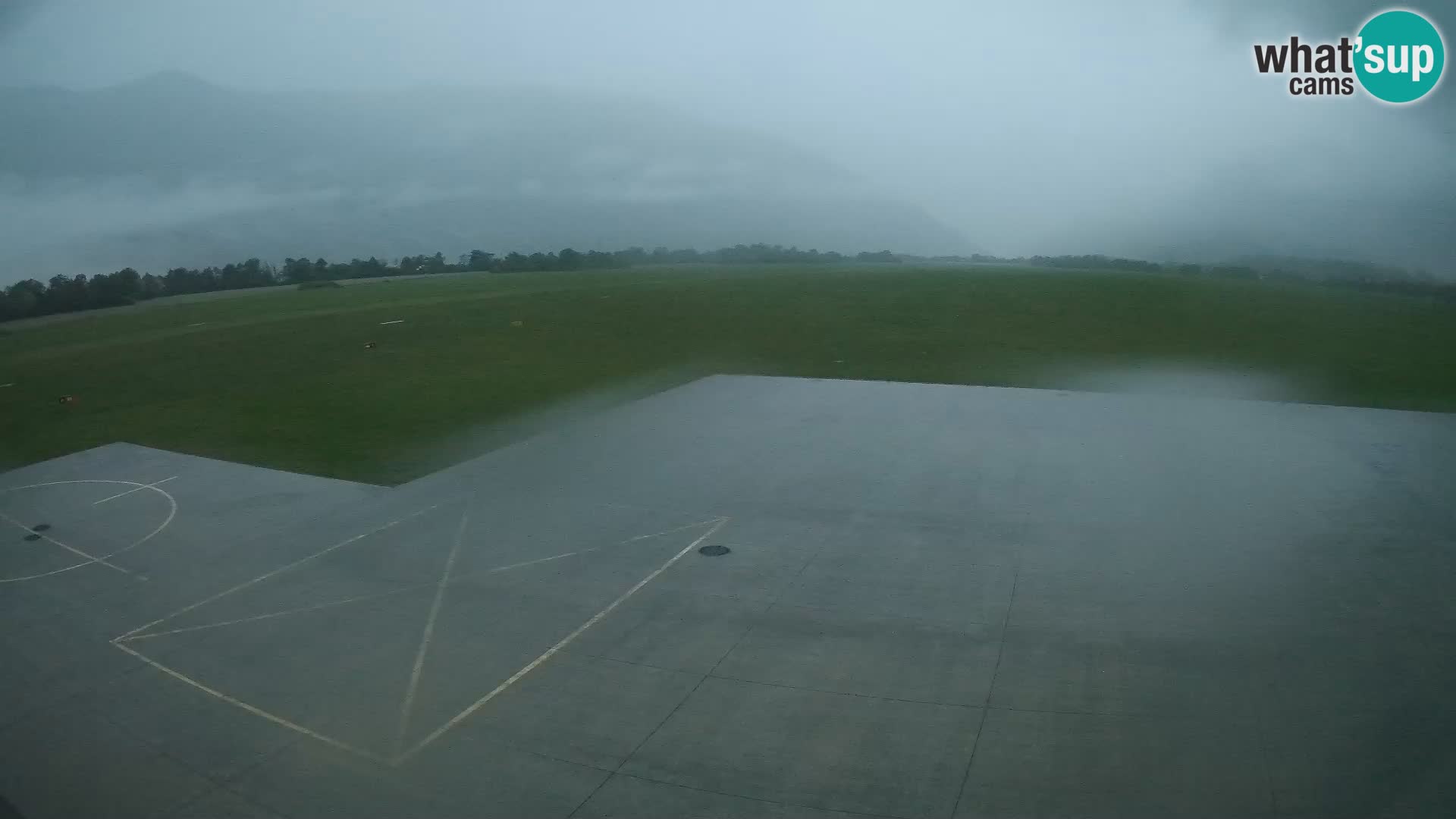 Webcam des Flughafens Bovec – Skydive Bovec