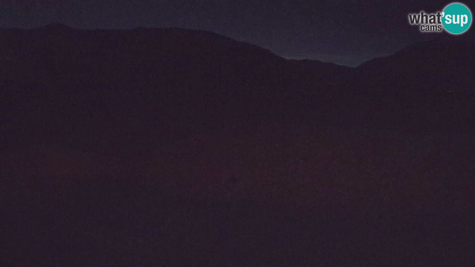 Webcam aereoporto di Bovec (Plezzo) – Vista verso il Kanin