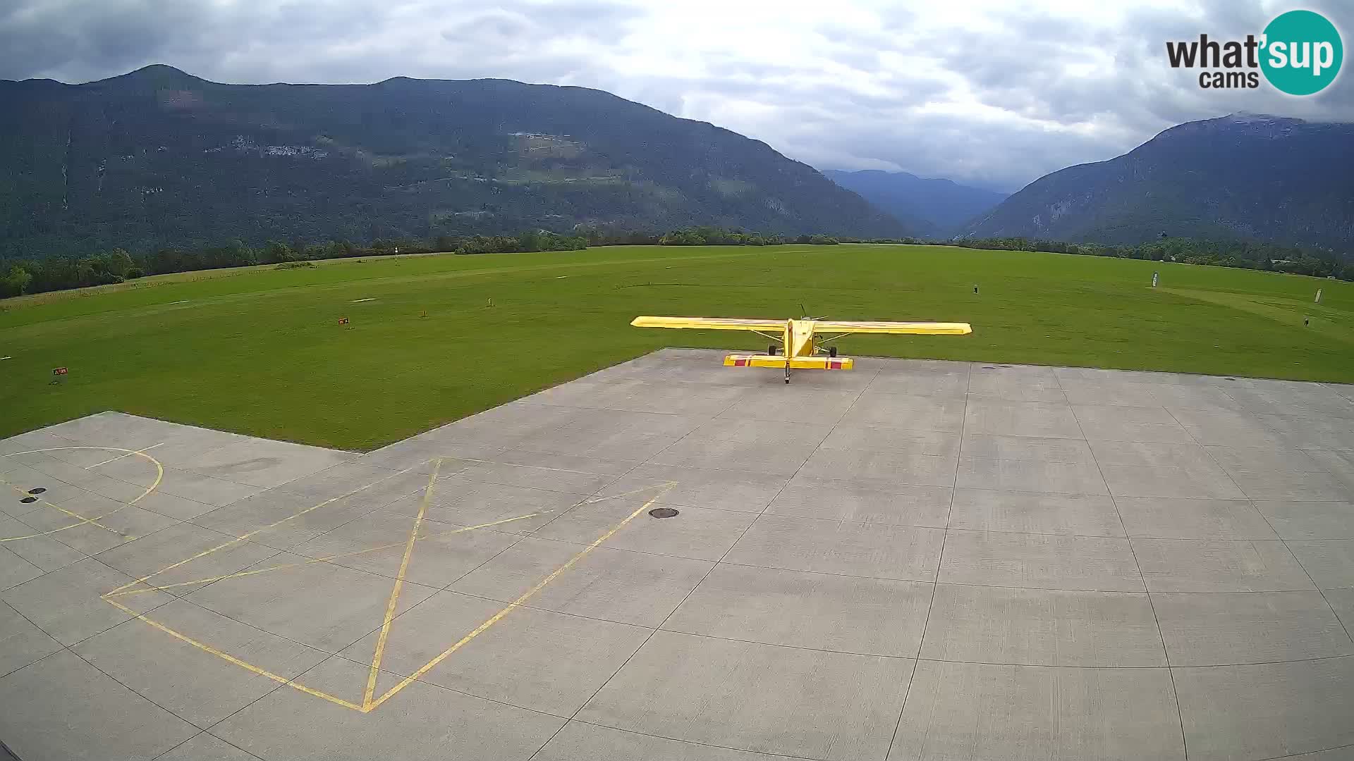 Cámara web del aeropuerto de Bovec – Skydive Bovec