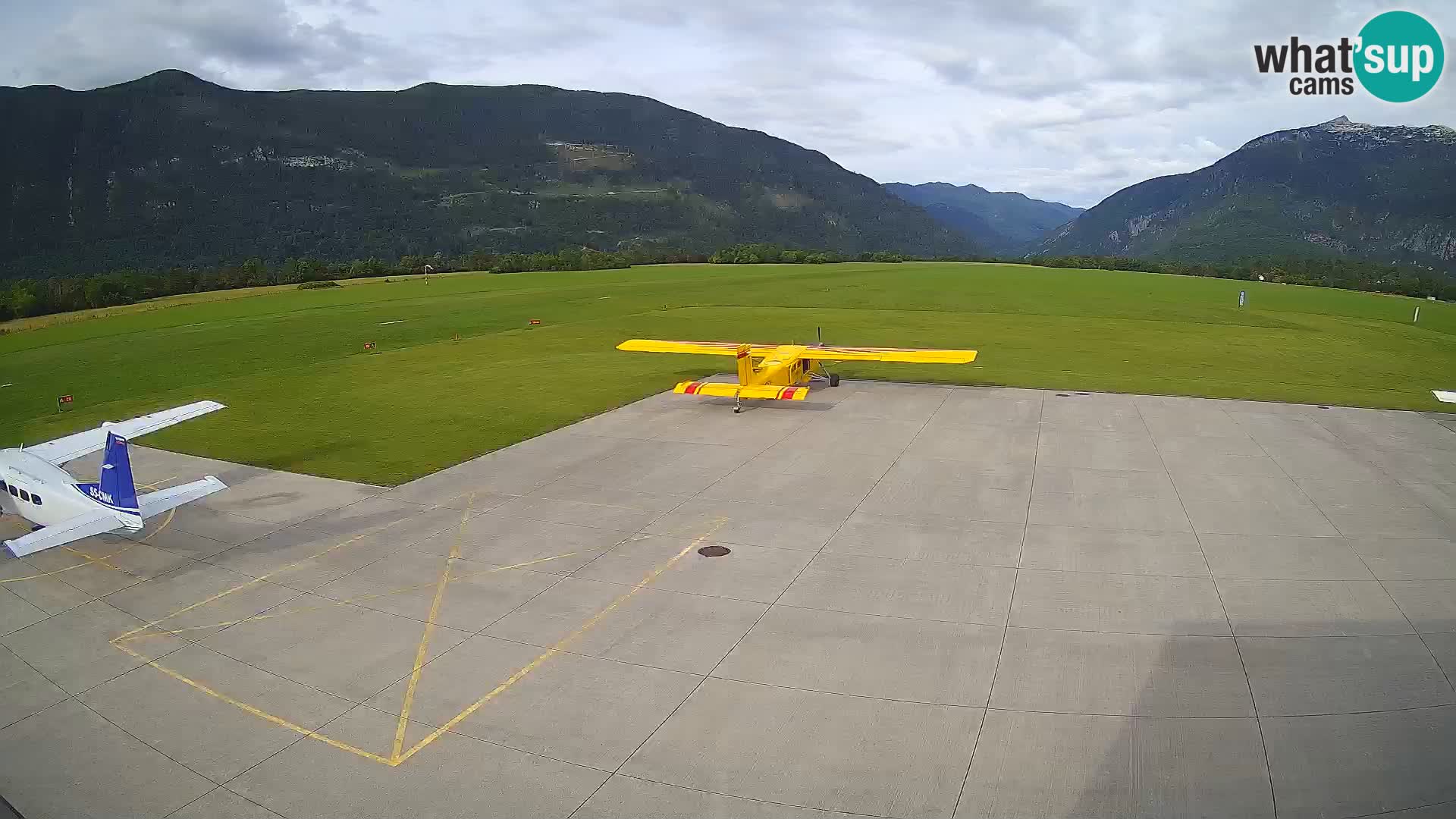Bovec airport webcam – Skydive Bovec