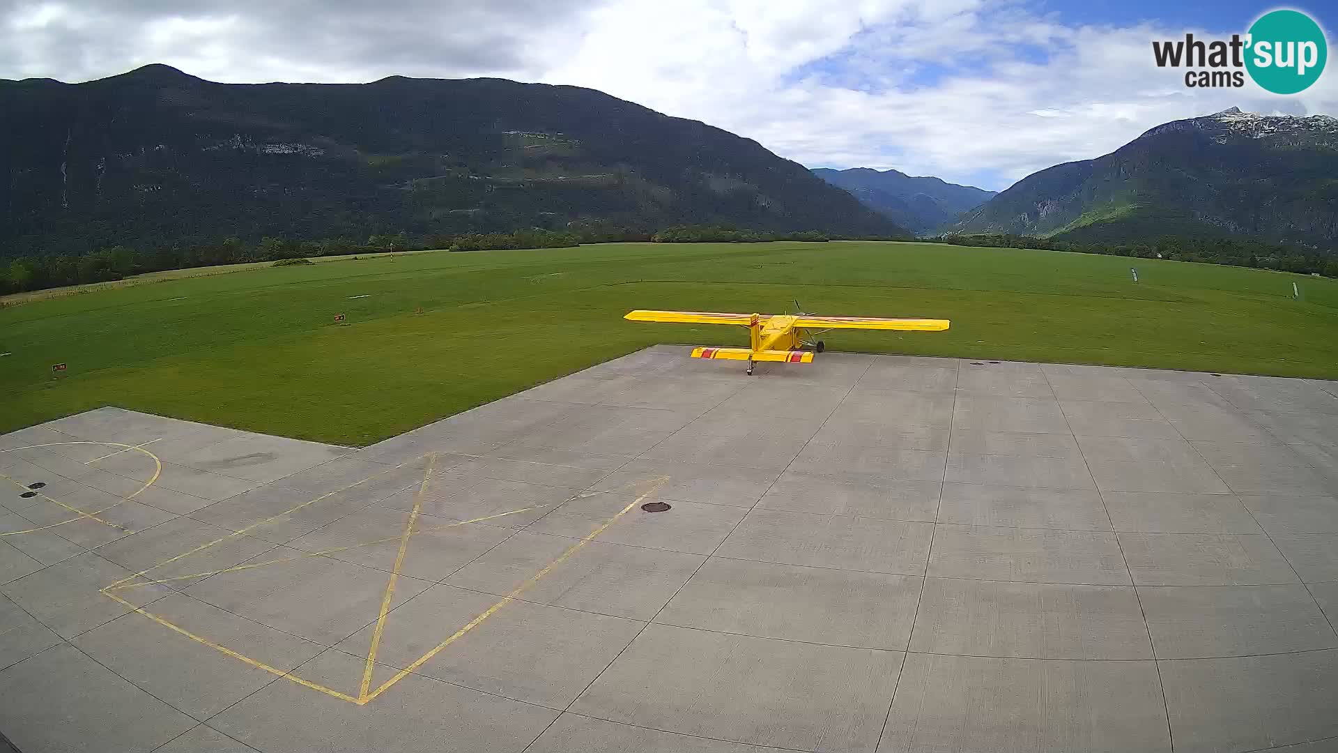 Webcam de l’aéroport de Bovec – Skydive Bovec