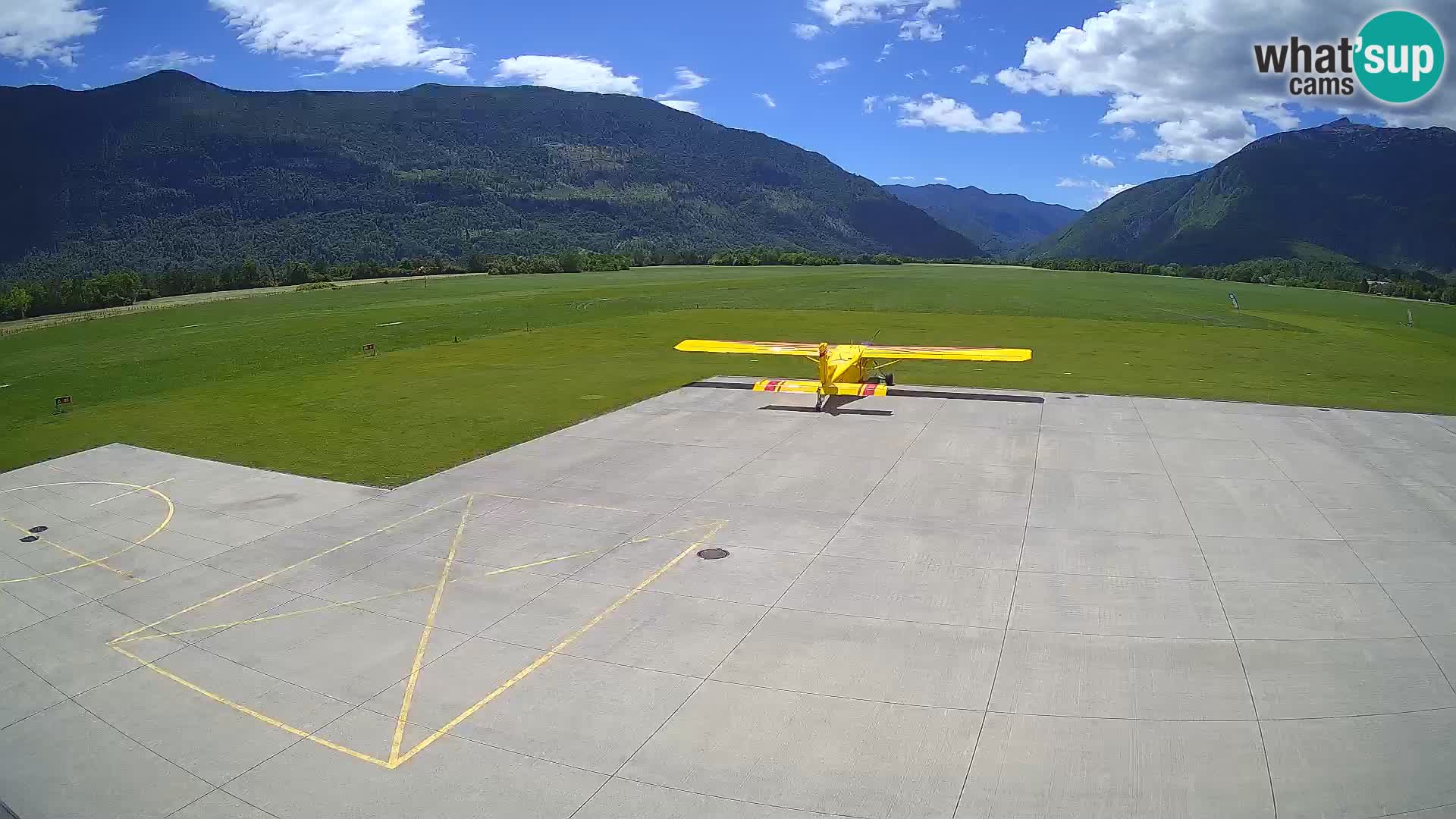 Cámara web del aeropuerto de Bovec – Skydive Bovec