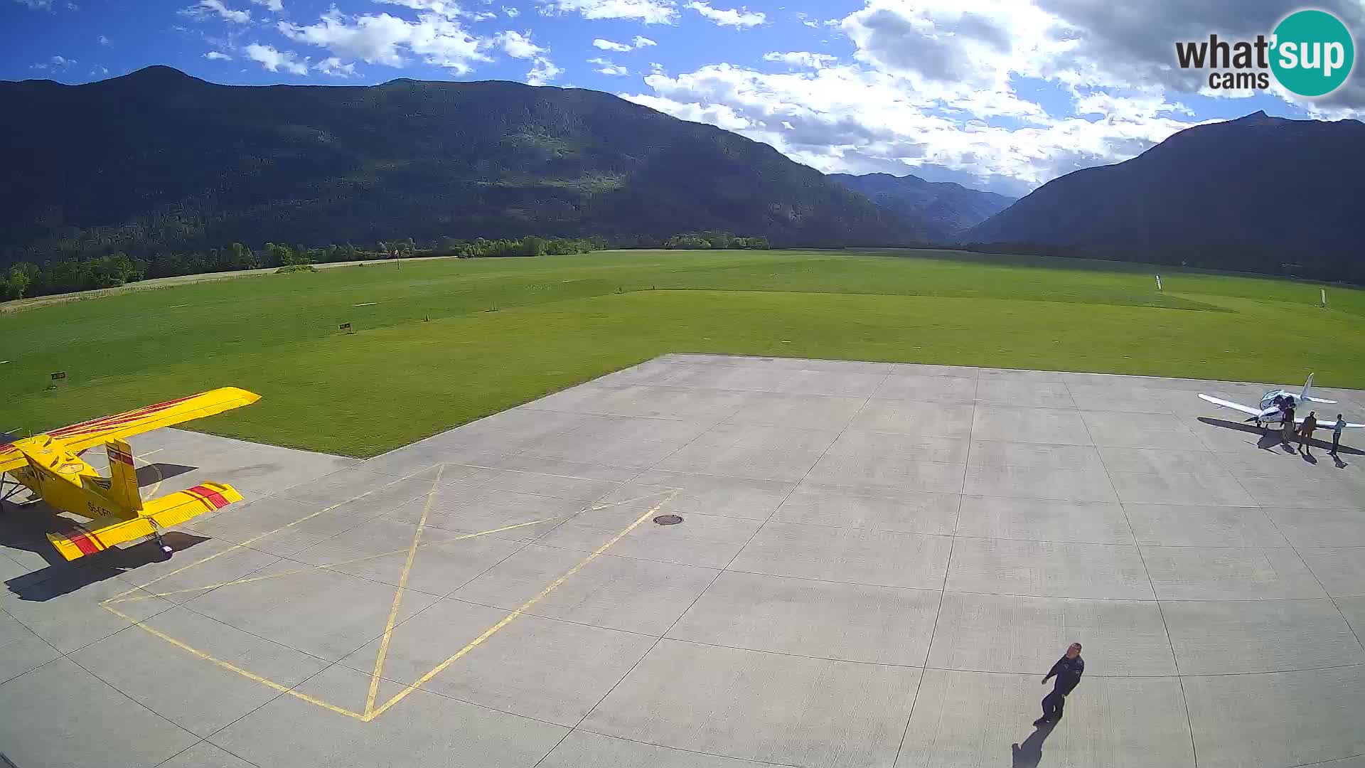 Webcam de l’aéroport de Bovec – Skydive Bovec