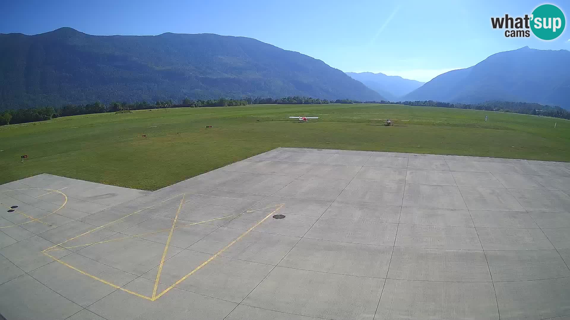 Bovec airport webcam – Skydive Bovec