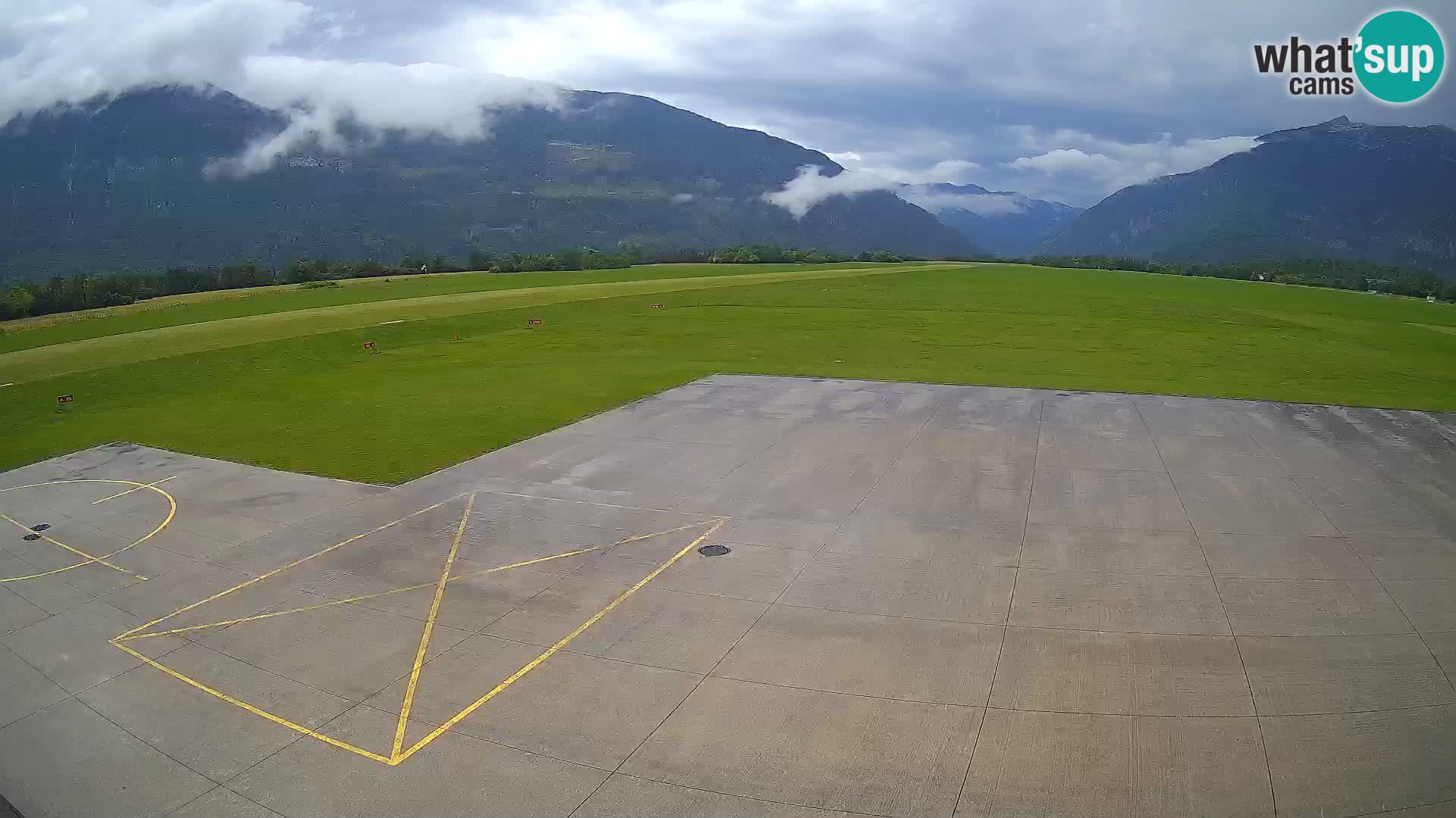 Cámara web del aeropuerto de Bovec – Skydive Bovec