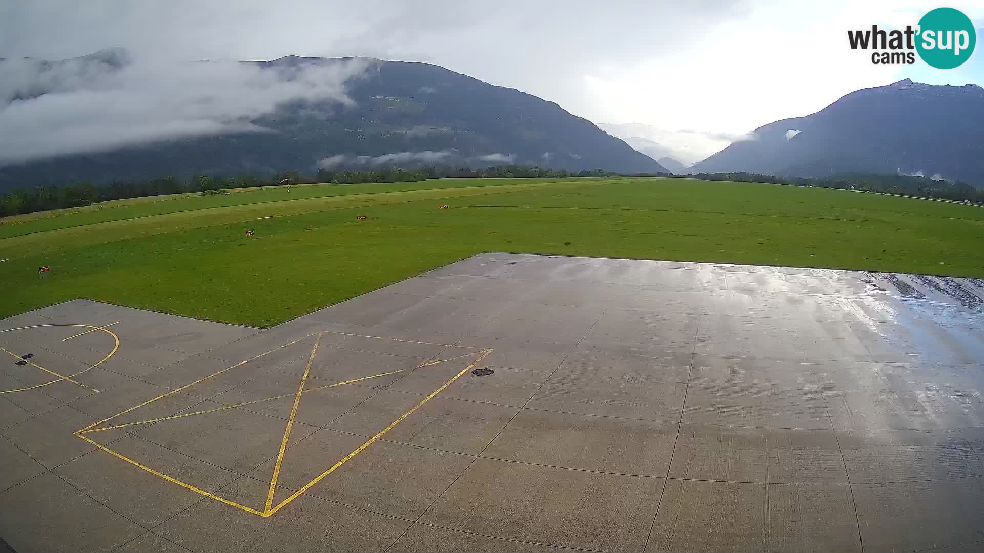 Cámara web del aeropuerto de Bovec – Skydive Bovec