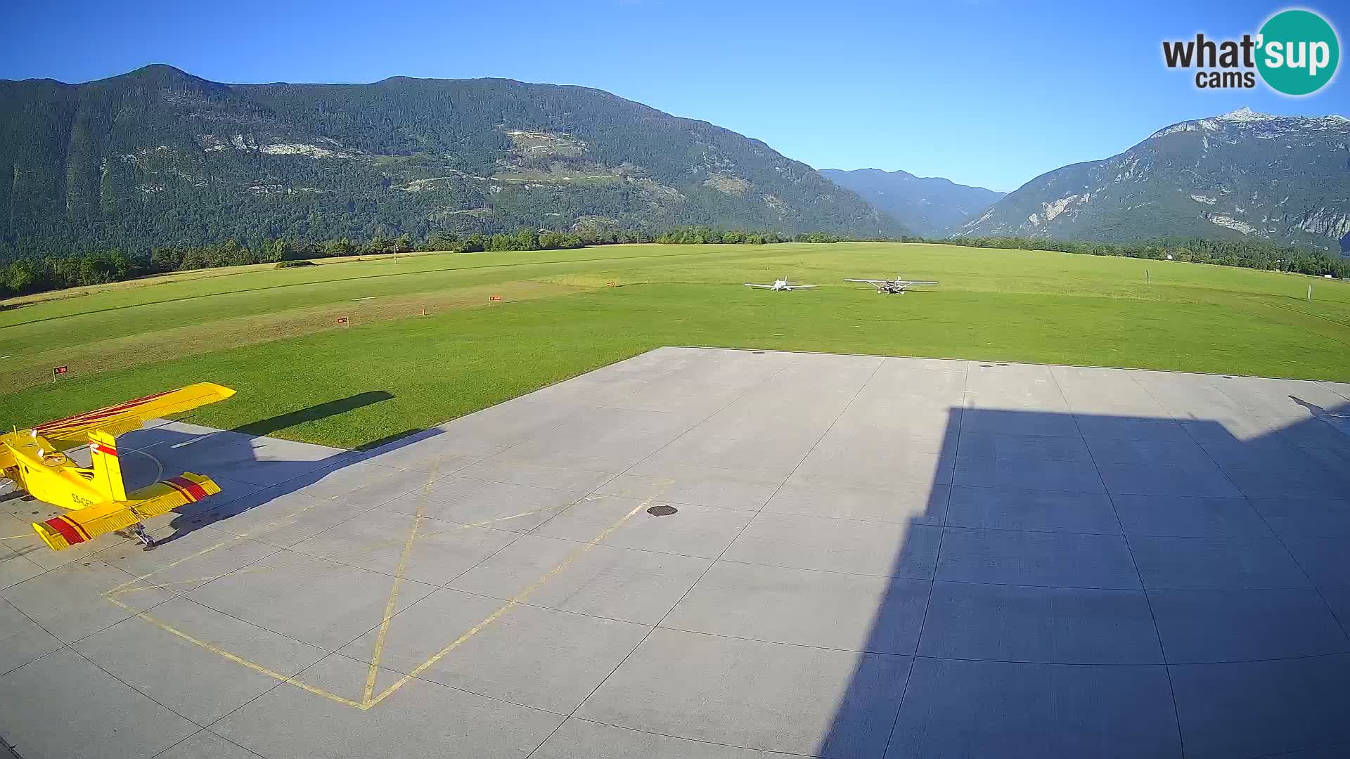 Bovec airport webcam – Skydive Bovec