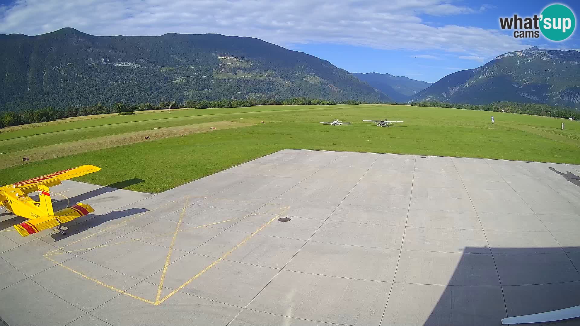 Bovec airport webcam – Skydive Bovec