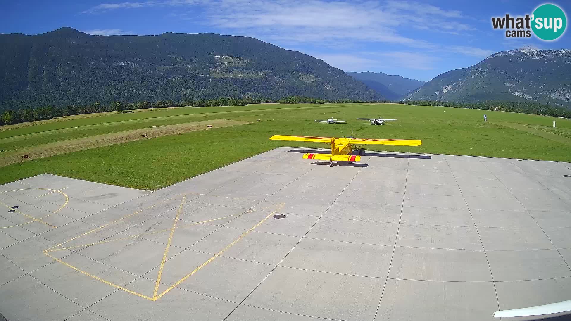 Bovec airport webcam – Skydive Bovec