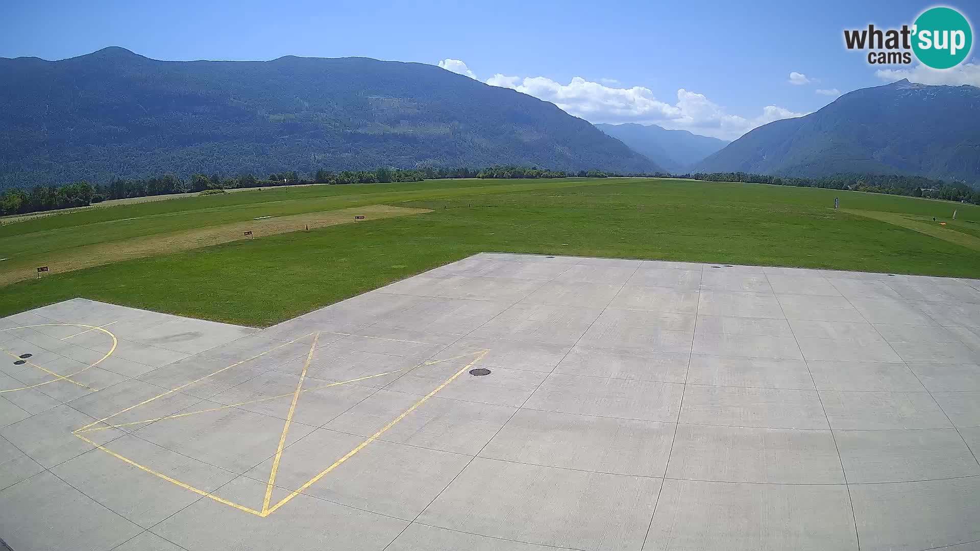 Bovec airport webcam – Skydive Bovec