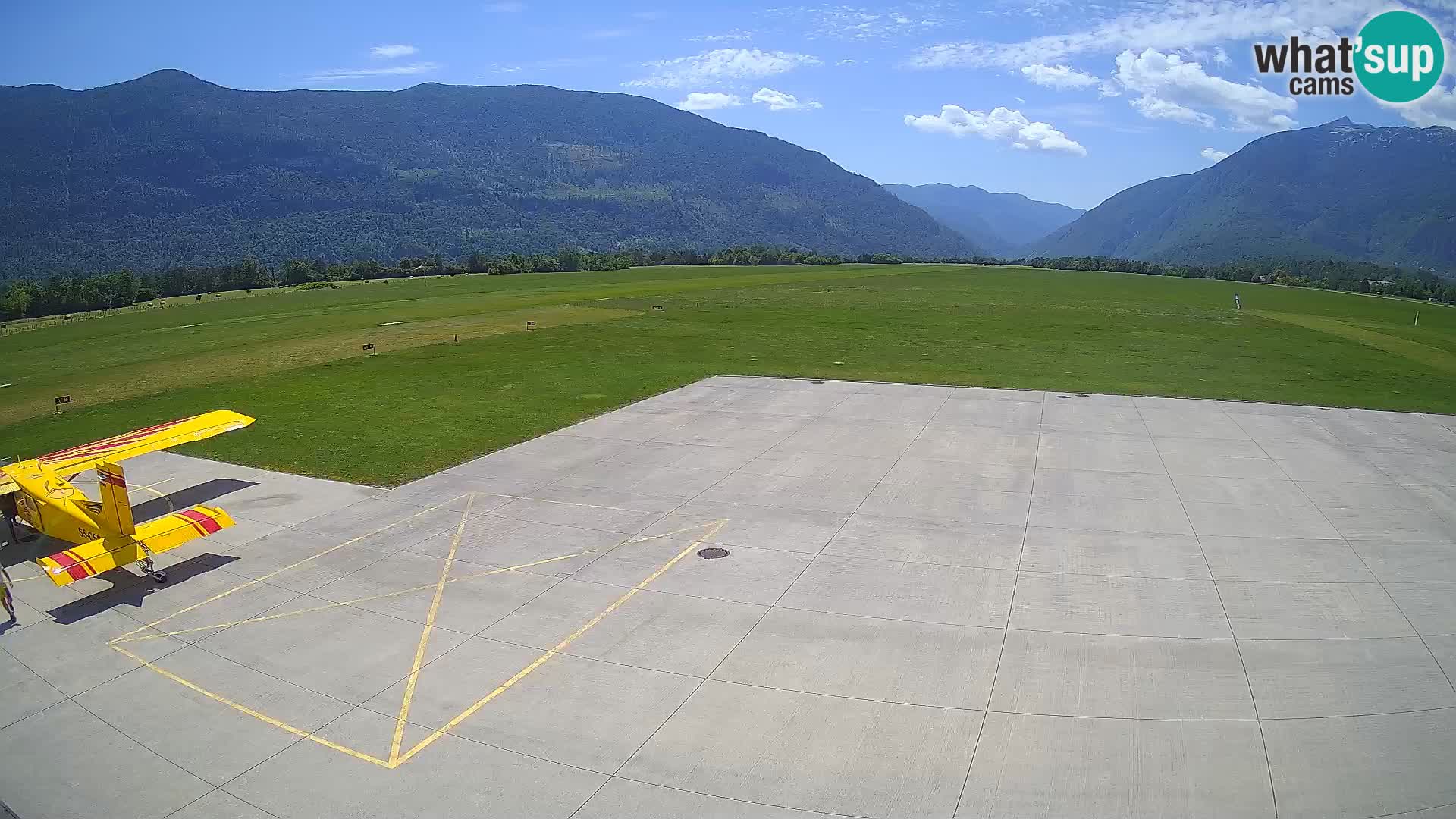 Bovec airport webcam – Skydive Bovec