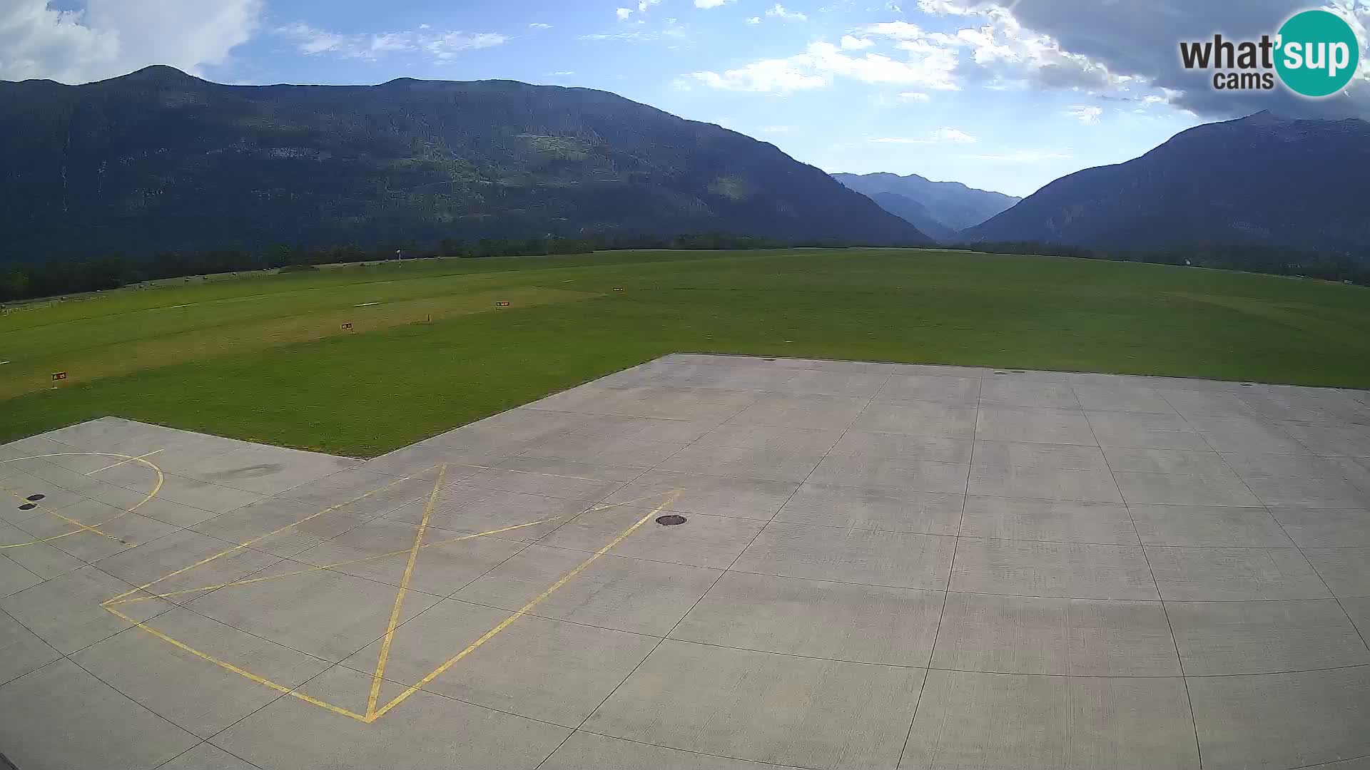 Cámara web del aeropuerto de Bovec – Skydive Bovec