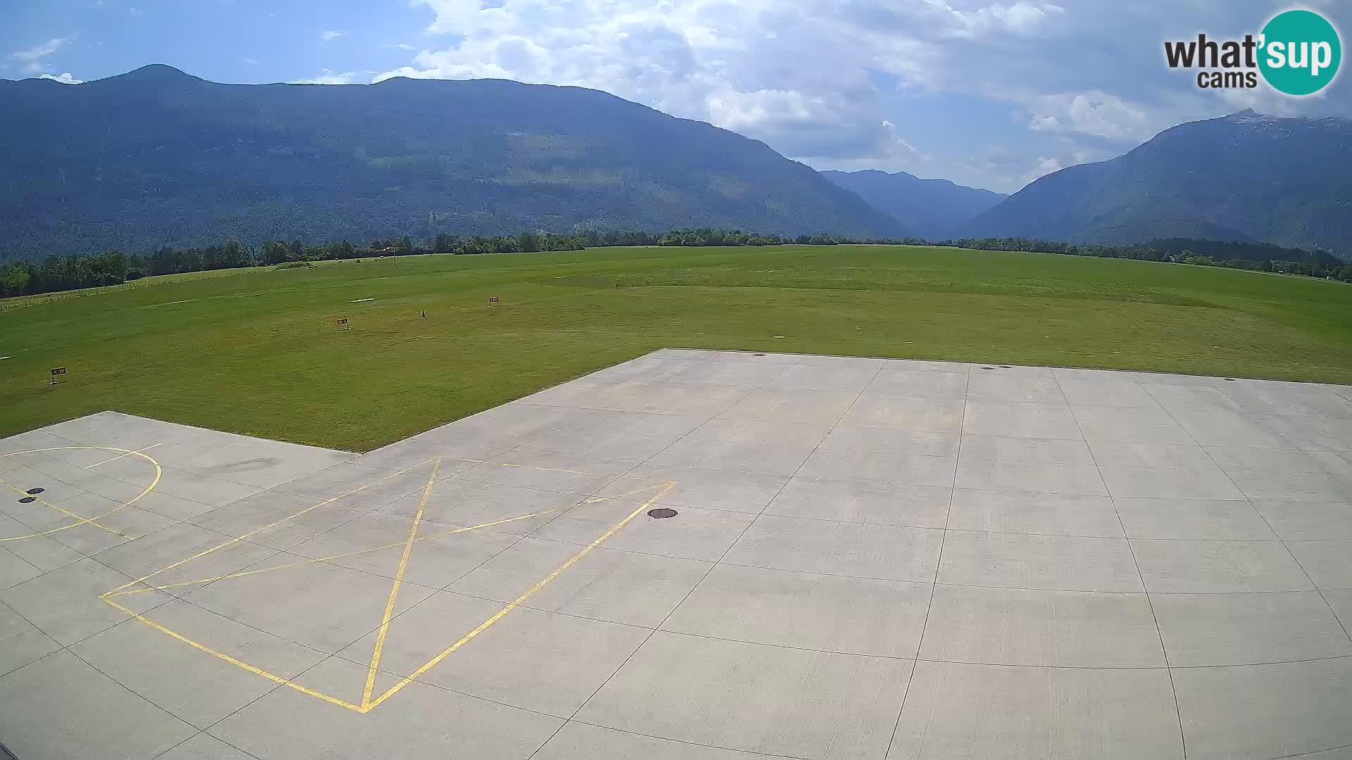 Bovec airport webcam – Skydive Bovec