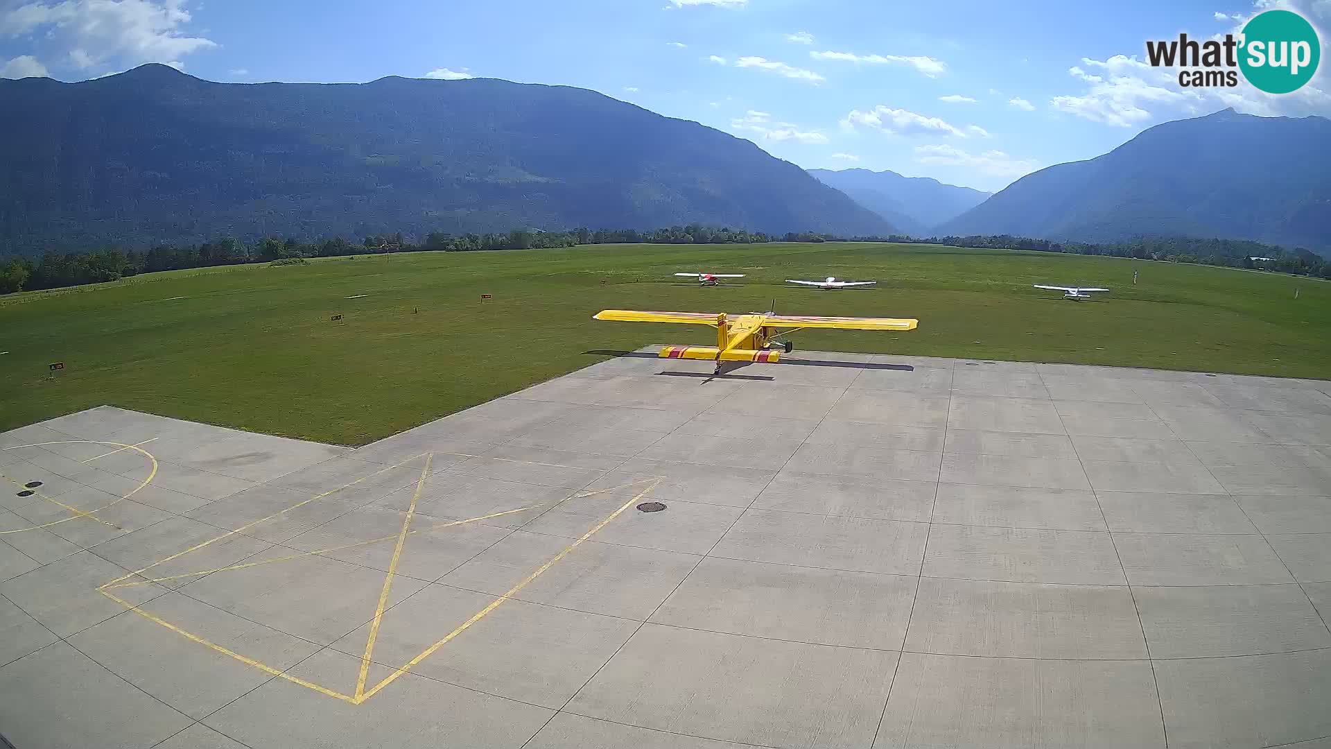 Bovec airport webcam – Skydive Bovec