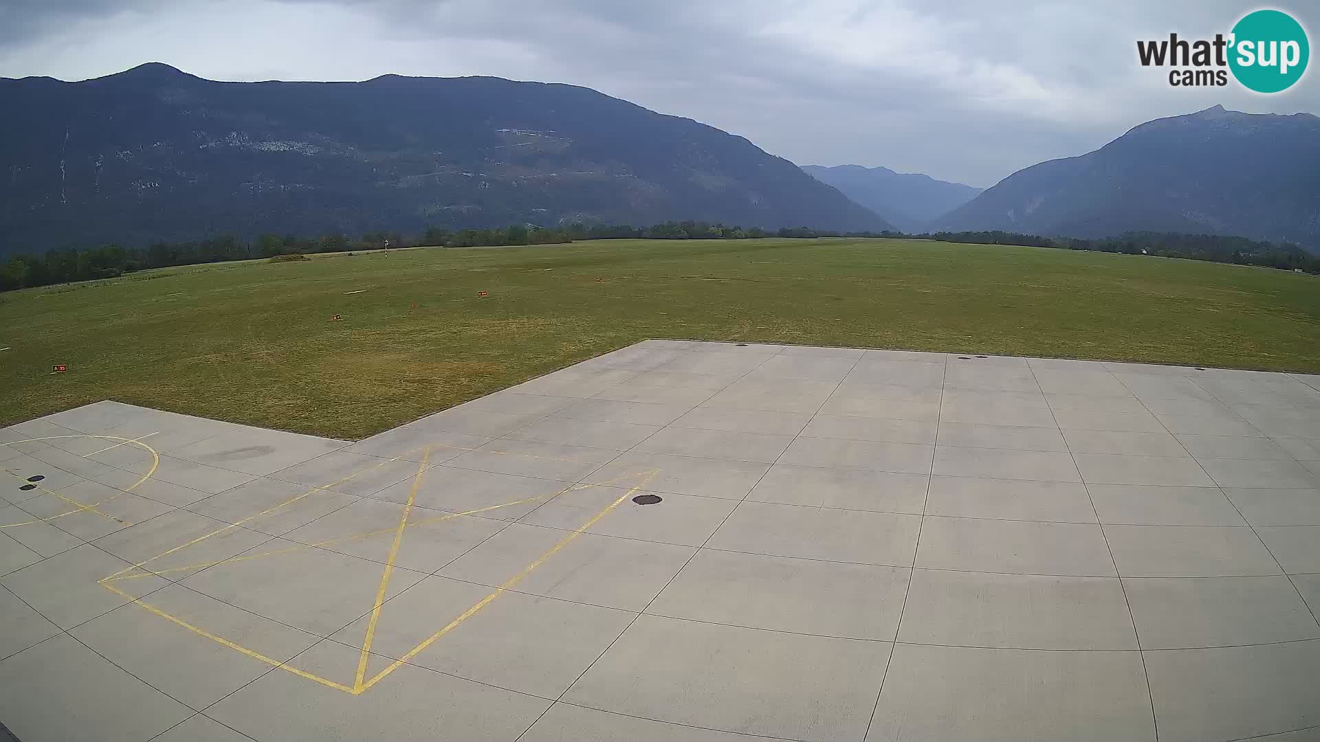 Cámara web del aeropuerto de Bovec – Skydive Bovec