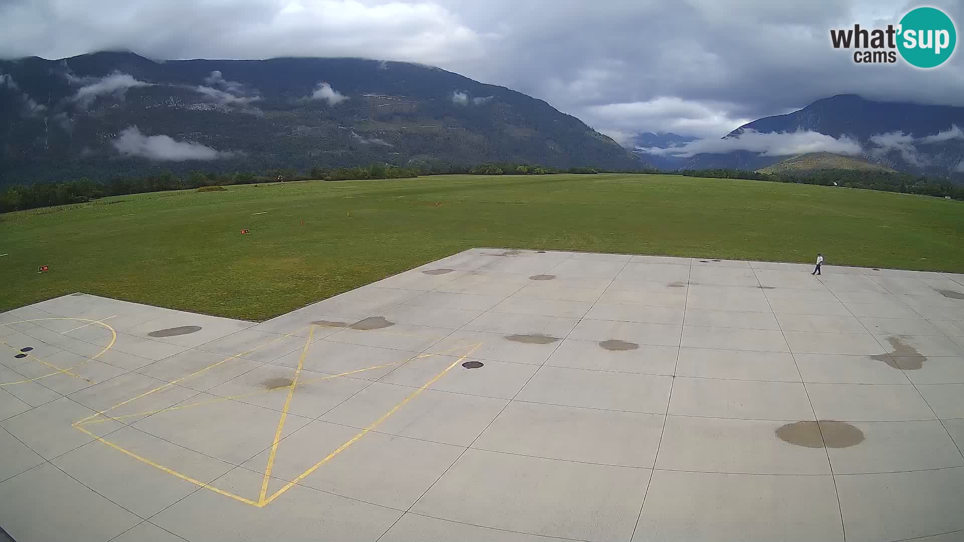 Cámara web del aeropuerto de Bovec – Skydive Bovec