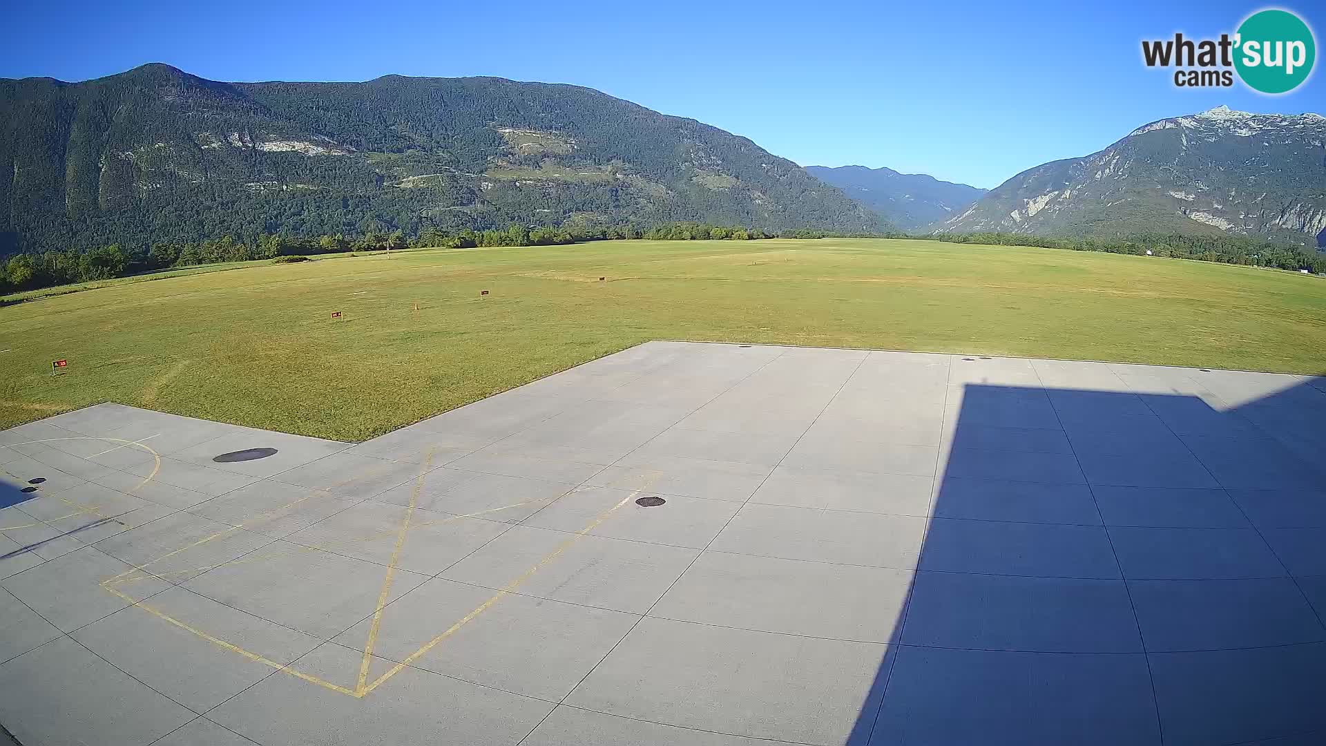 Cámara web del aeropuerto de Bovec – Skydive Bovec