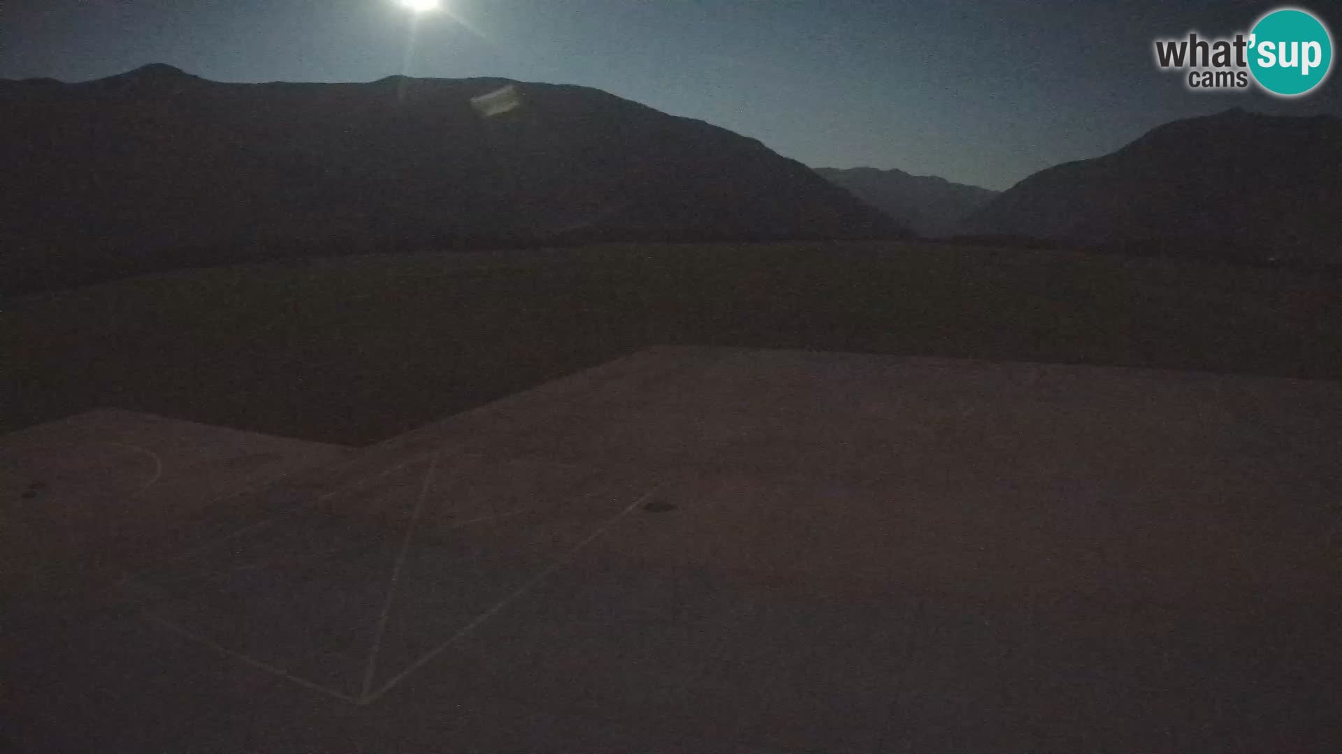 Webcam des Flughafens Bovec – Skydive Bovec