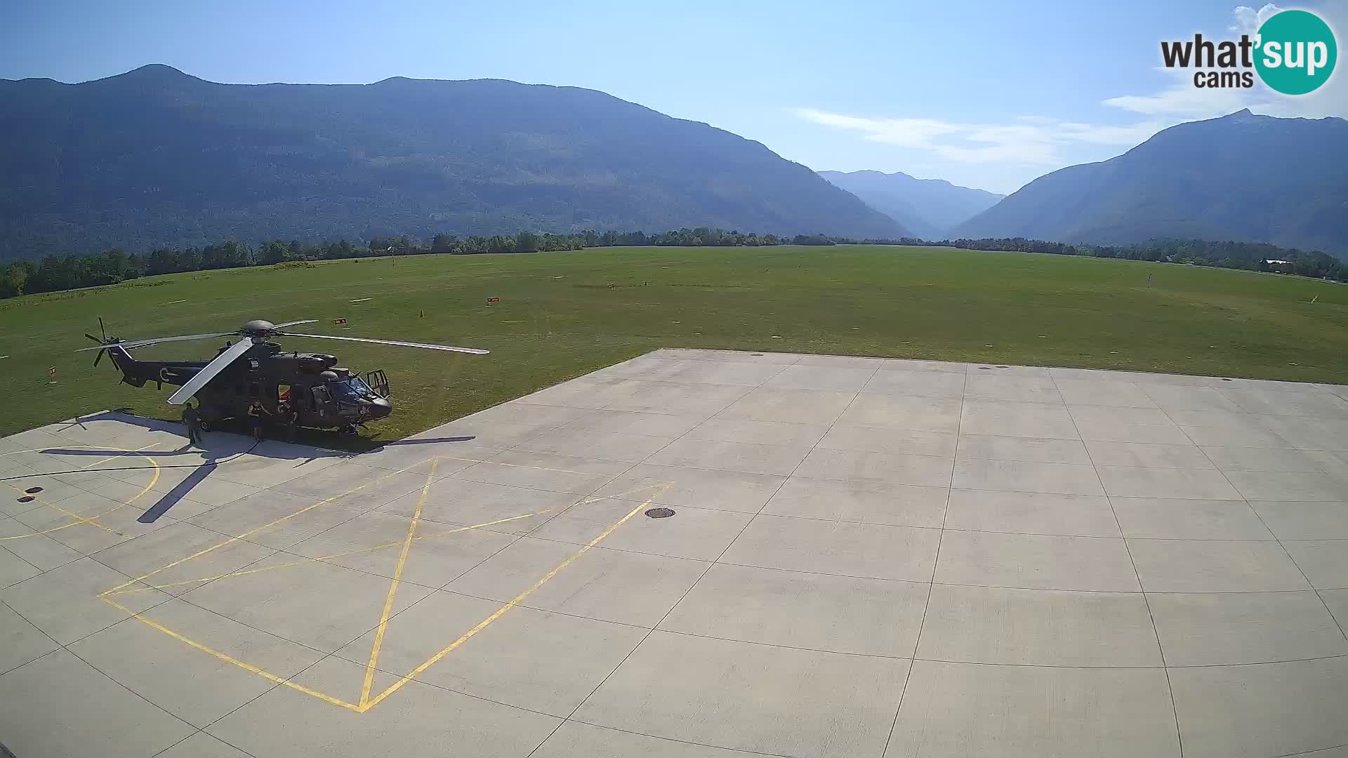 Bovec airport webcam – Skydive Bovec