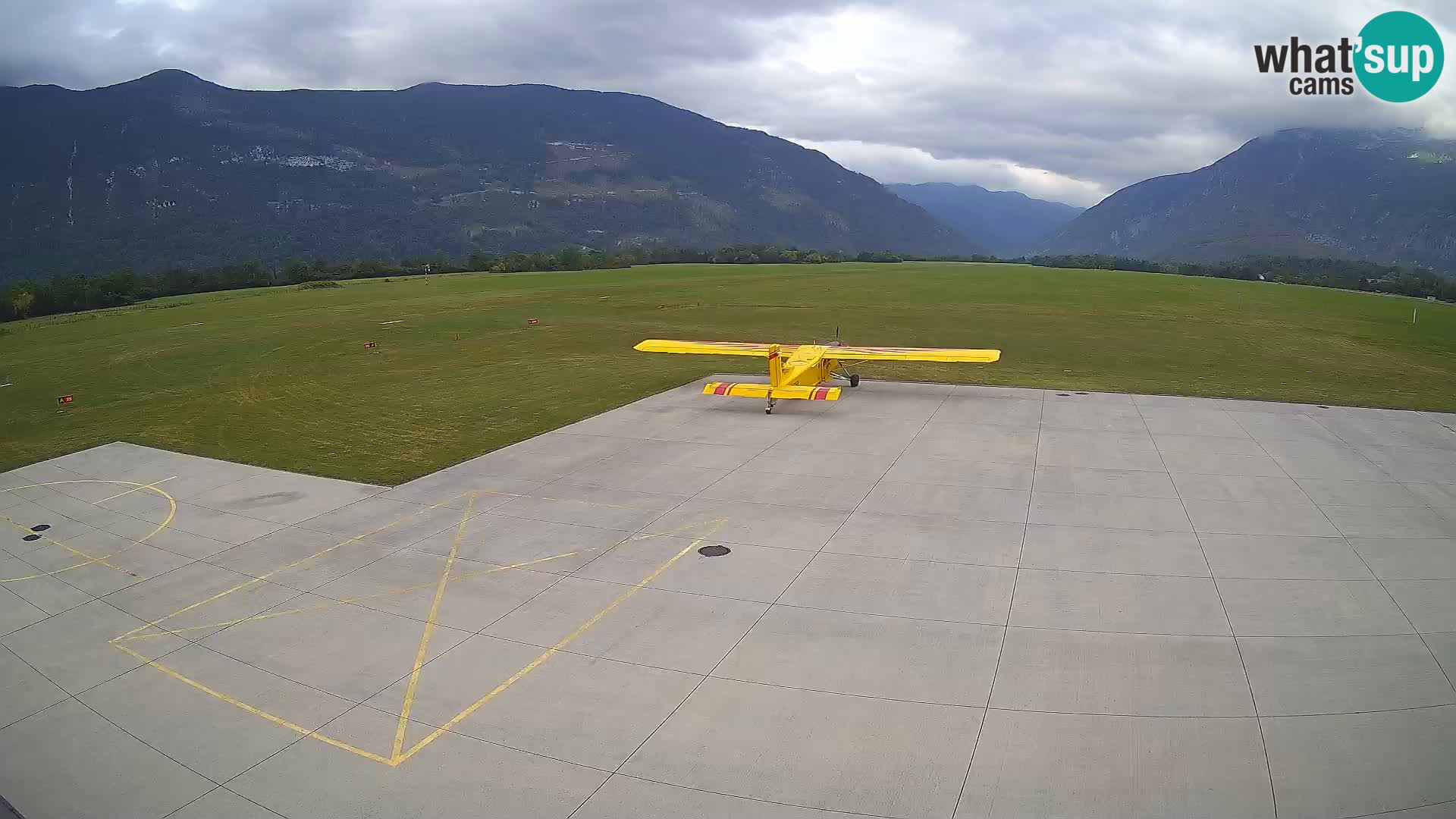 Cámara web del aeropuerto de Bovec – Skydive Bovec