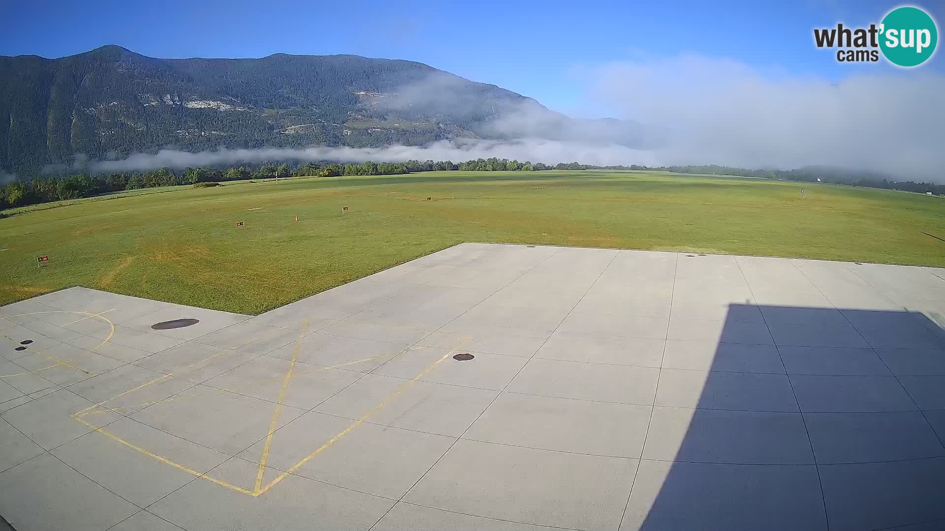 Webcam de l’aéroport de Bovec – Skydive Bovec