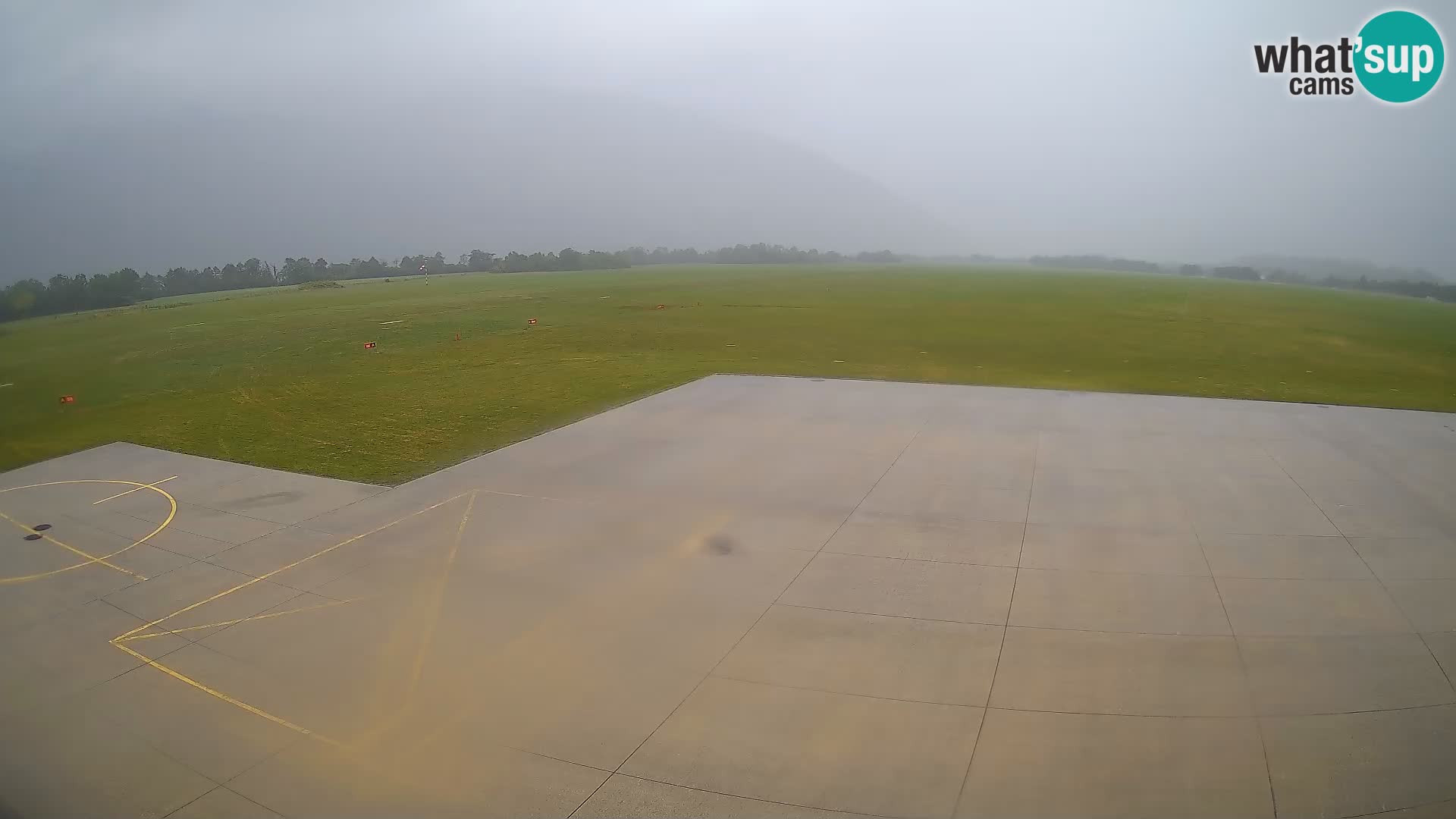 Webcam des Flughafens Bovec – Skydive Bovec