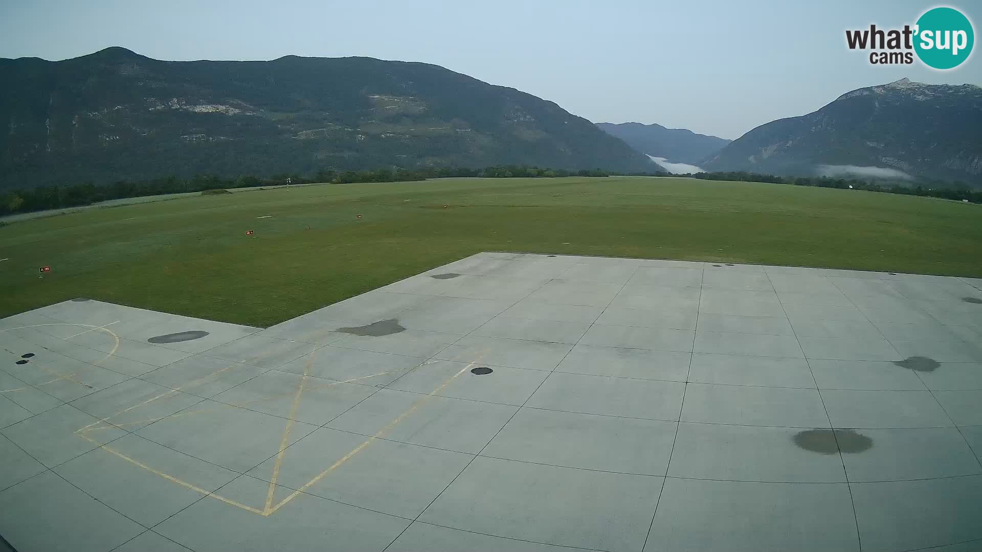 Webcam de l’aéroport de Bovec – Skydive Bovec