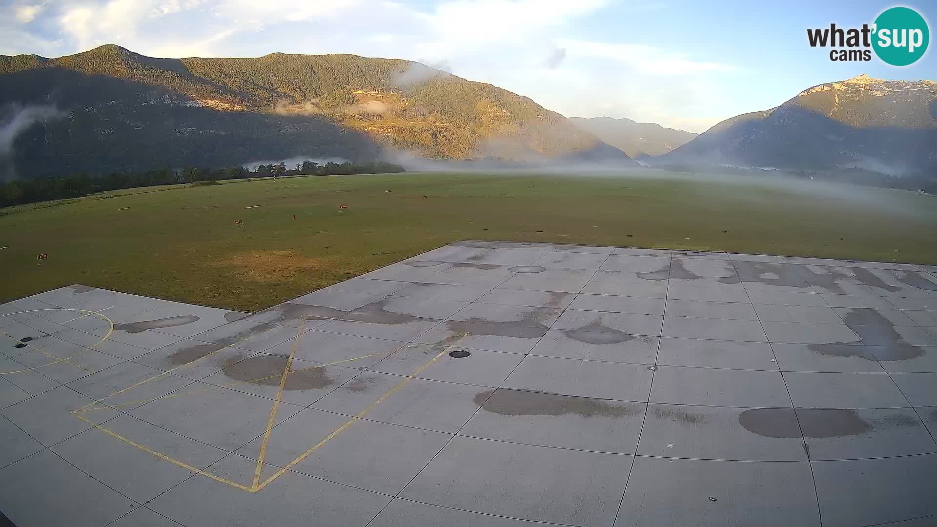 Cámara web del aeropuerto de Bovec – Skydive Bovec