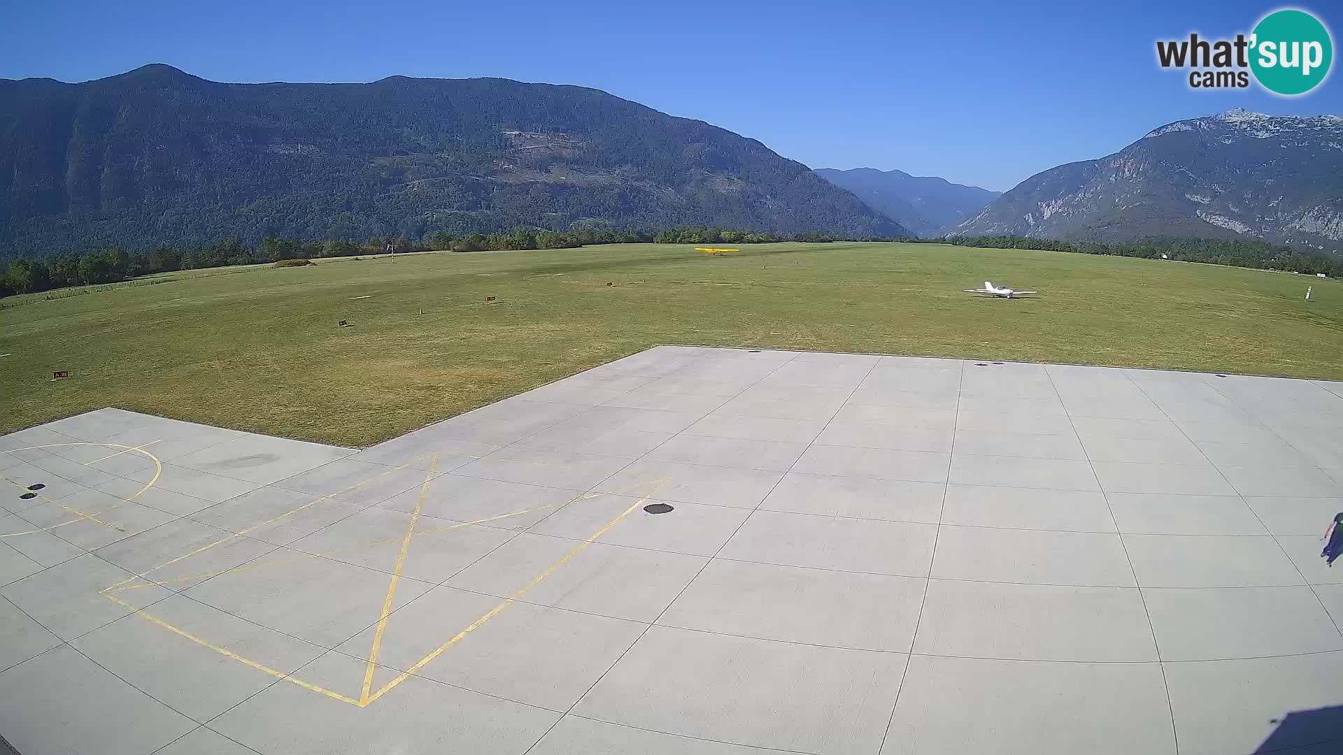 Webcam de l’aéroport de Bovec – Skydive Bovec