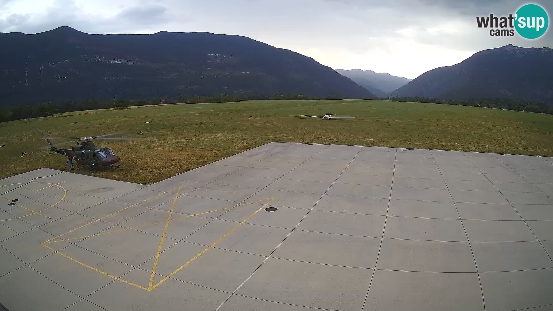 Webcam de l’aéroport de Bovec – Skydive Bovec