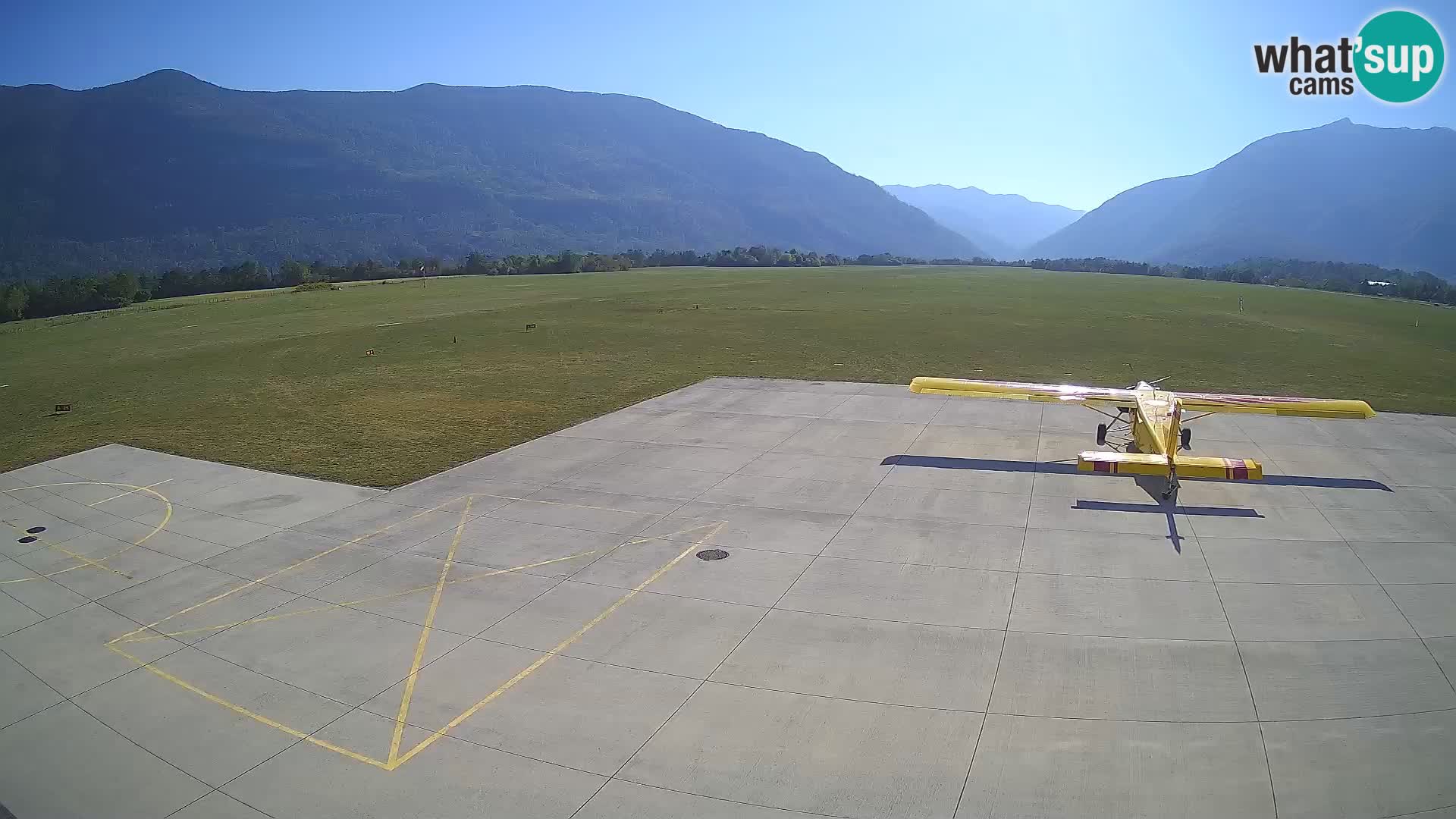 Bovec airport webcam – Skydive Bovec