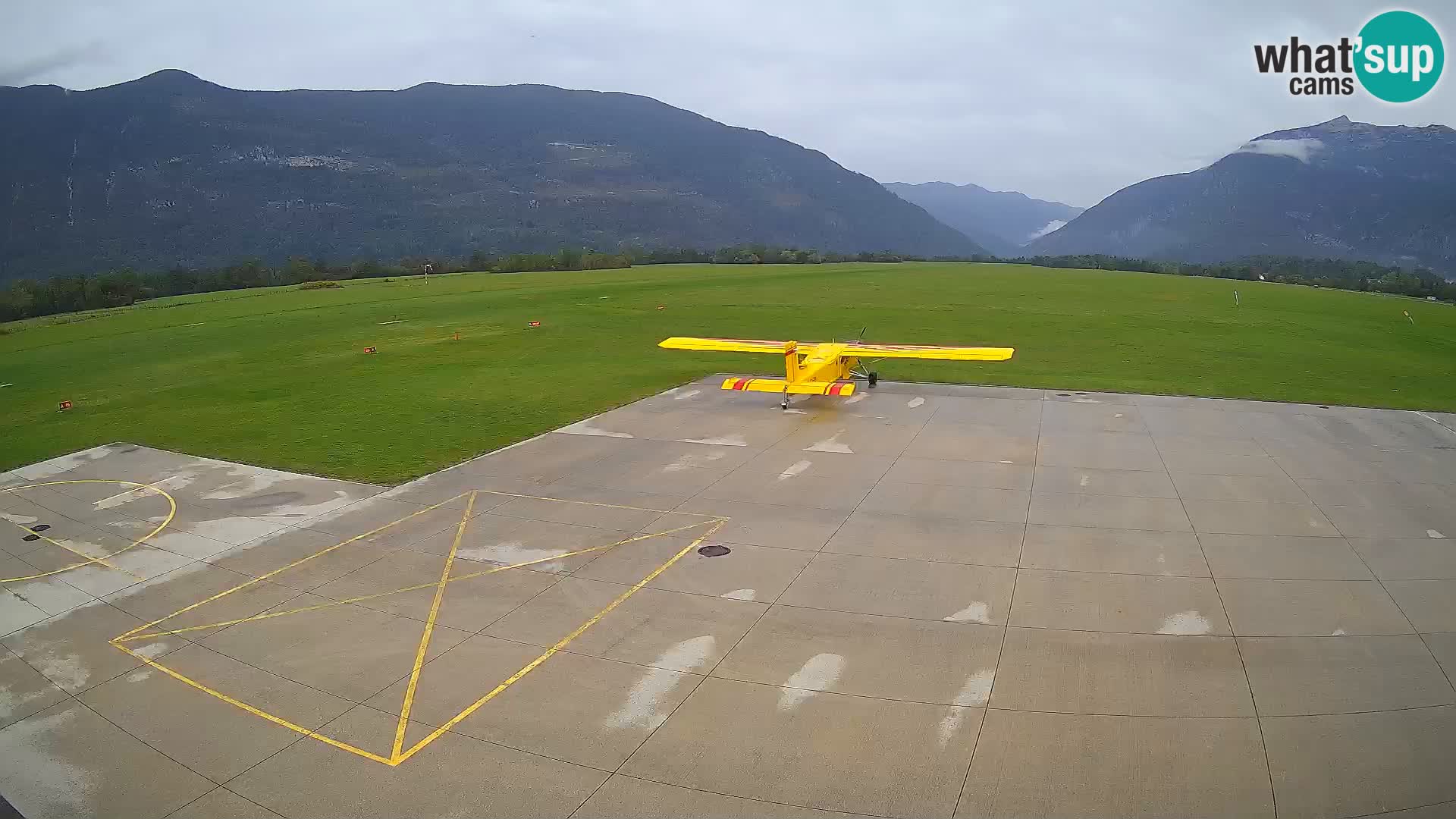 Cámara web del aeropuerto de Bovec – Skydive Bovec