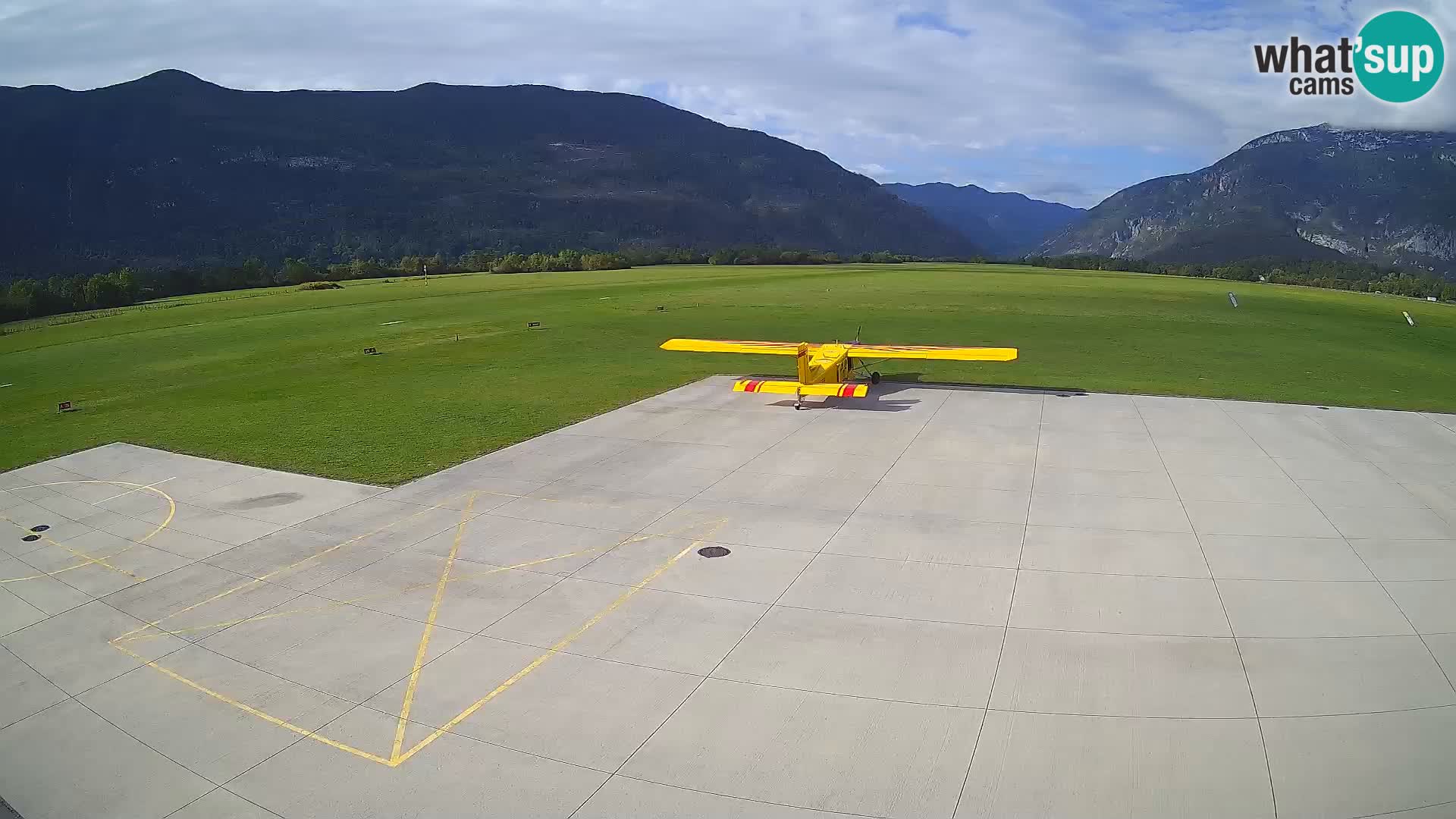 Bovec airport webcam – Skydive Bovec