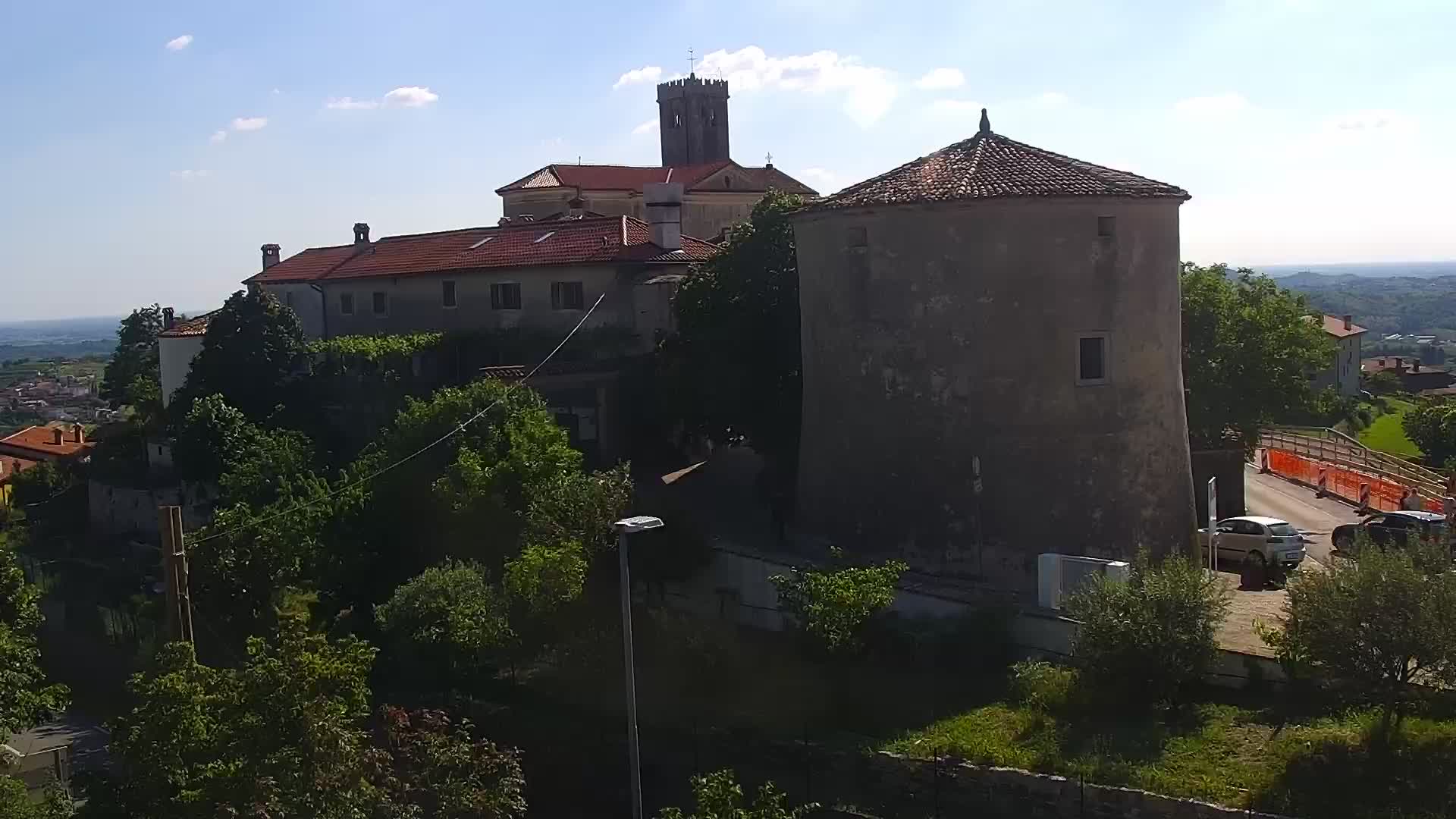 V Živo Šmartno spletna kamera Brda – Hotel San Martin