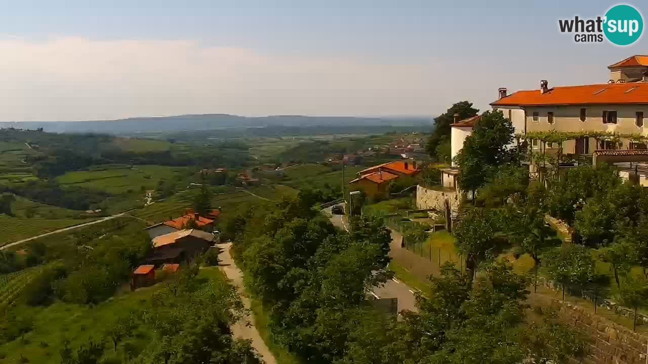 LIVE Šmartno webcam Brda – Hotel San Martin