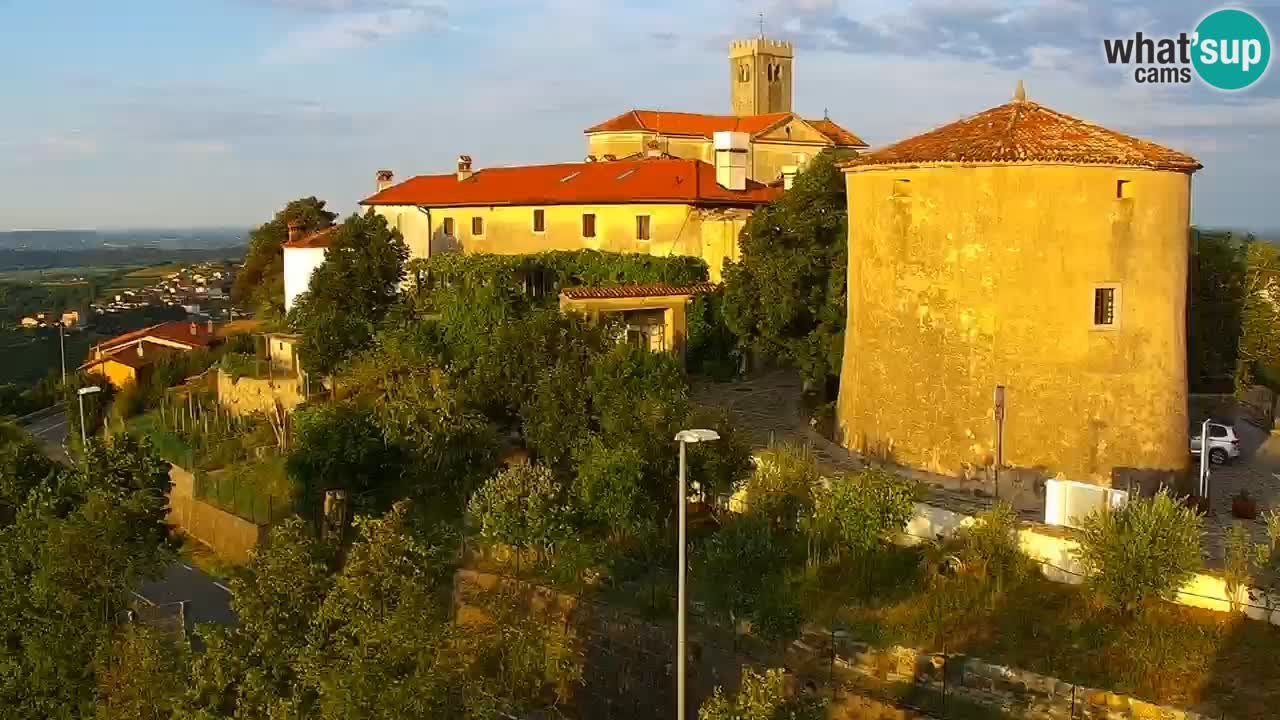 V Živo Šmartno spletna kamera Brda – Hotel San Martin