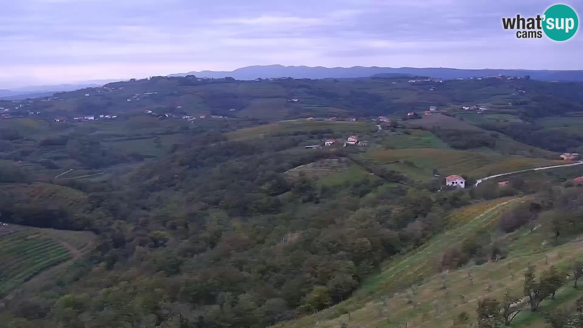 V Živo Šmartno spletna kamera Brda – Hotel San Martin