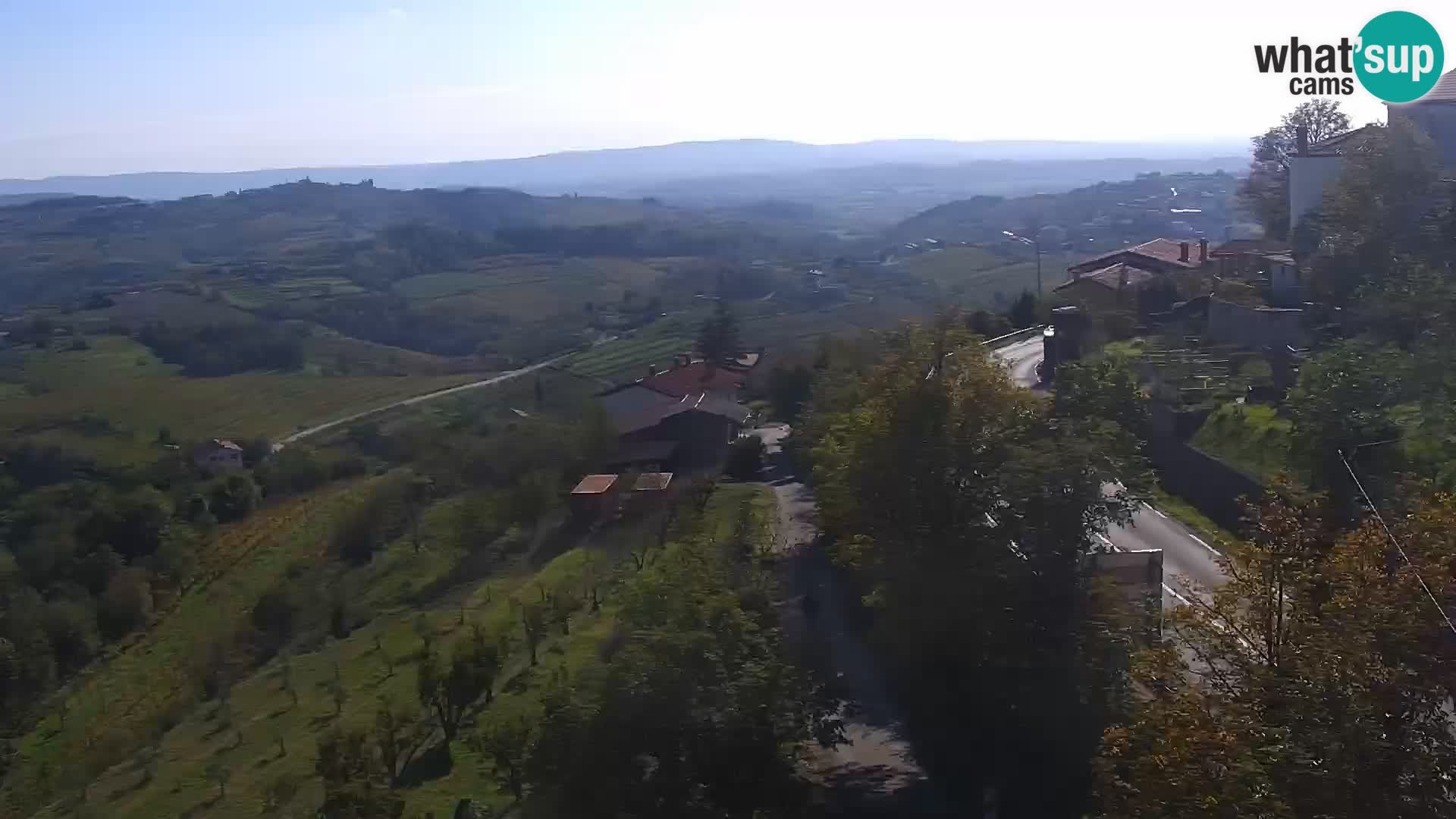 LIVE Šmartno webcam Brda – Hotel San Martin