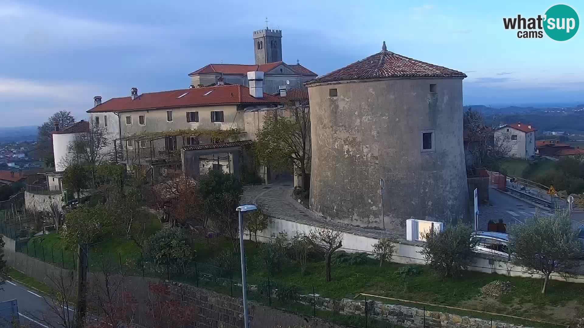 V Živo Šmartno spletna kamera Brda – Hotel San Martin