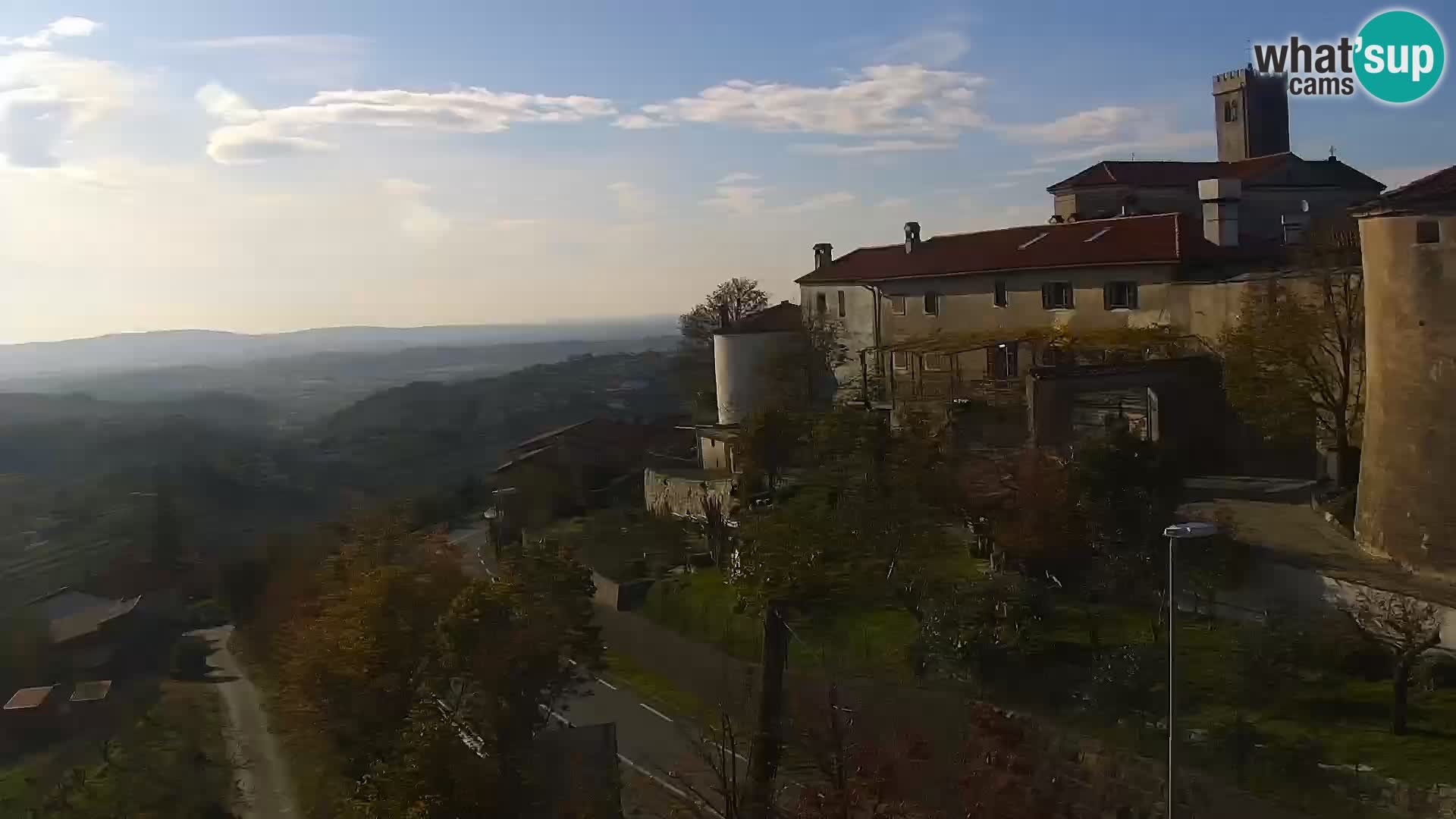 U Živo Šmartno web kamera Brda – Hotel San Martin